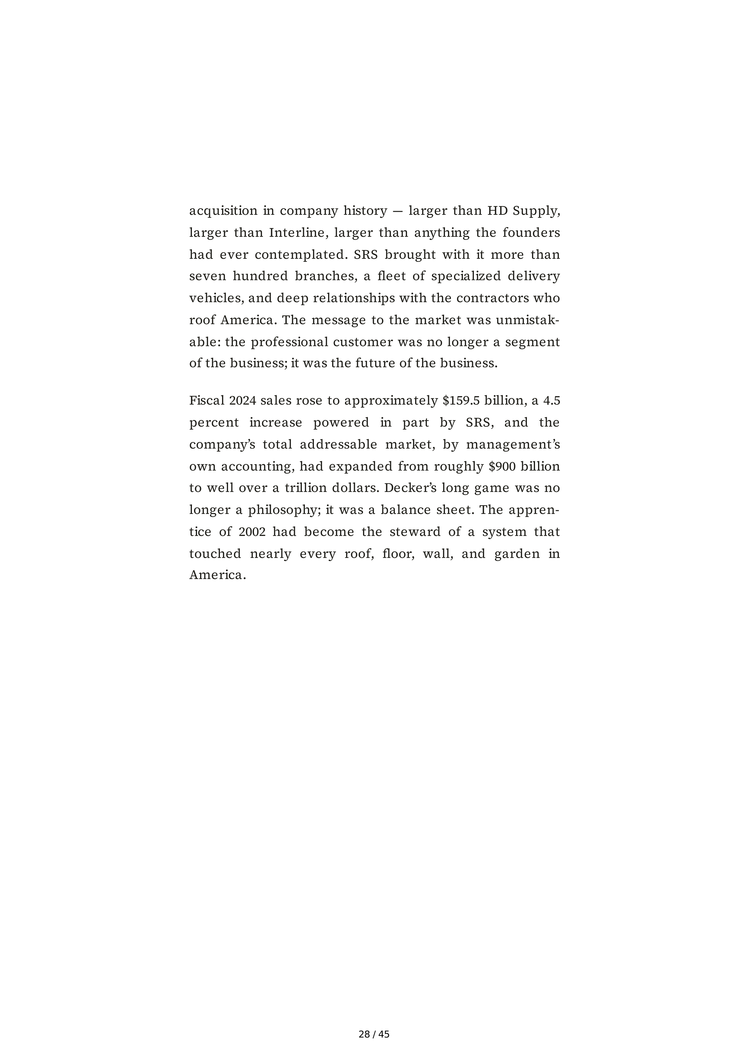 The Home Depot Edward Ted Decker Biography — page 28