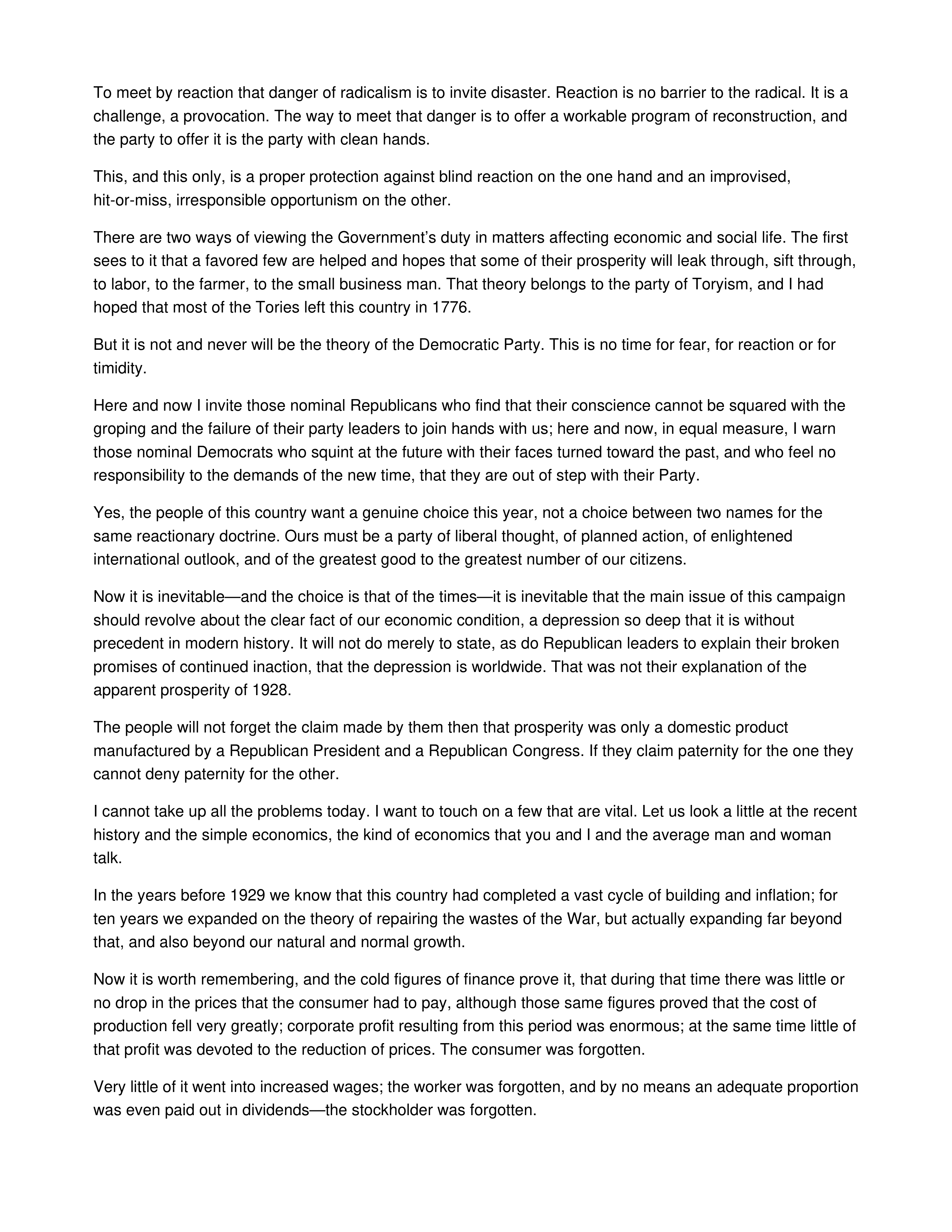 The New Deal Persuasive Speech — page 2