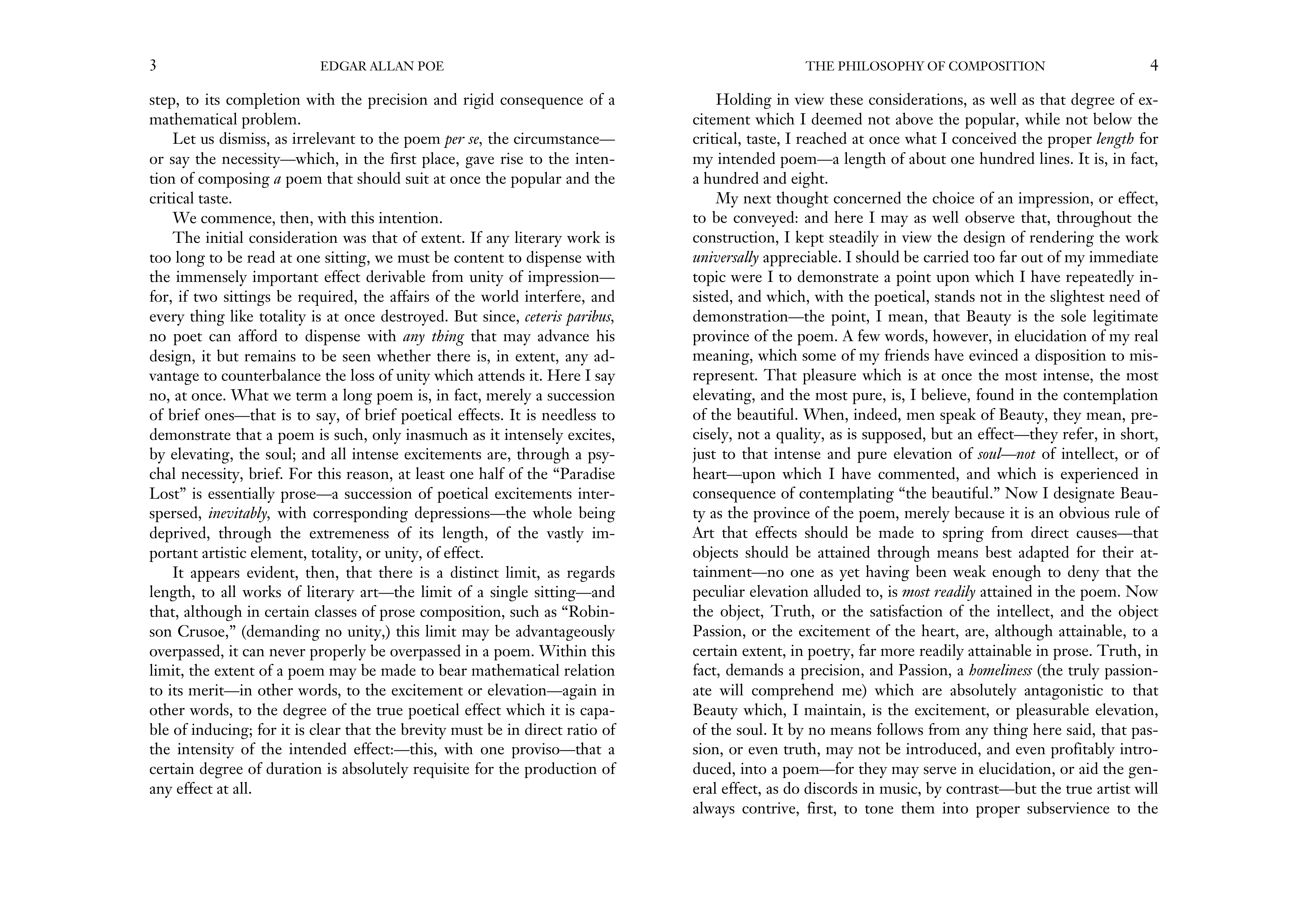 The Philosophy of Composition Essay — page 2