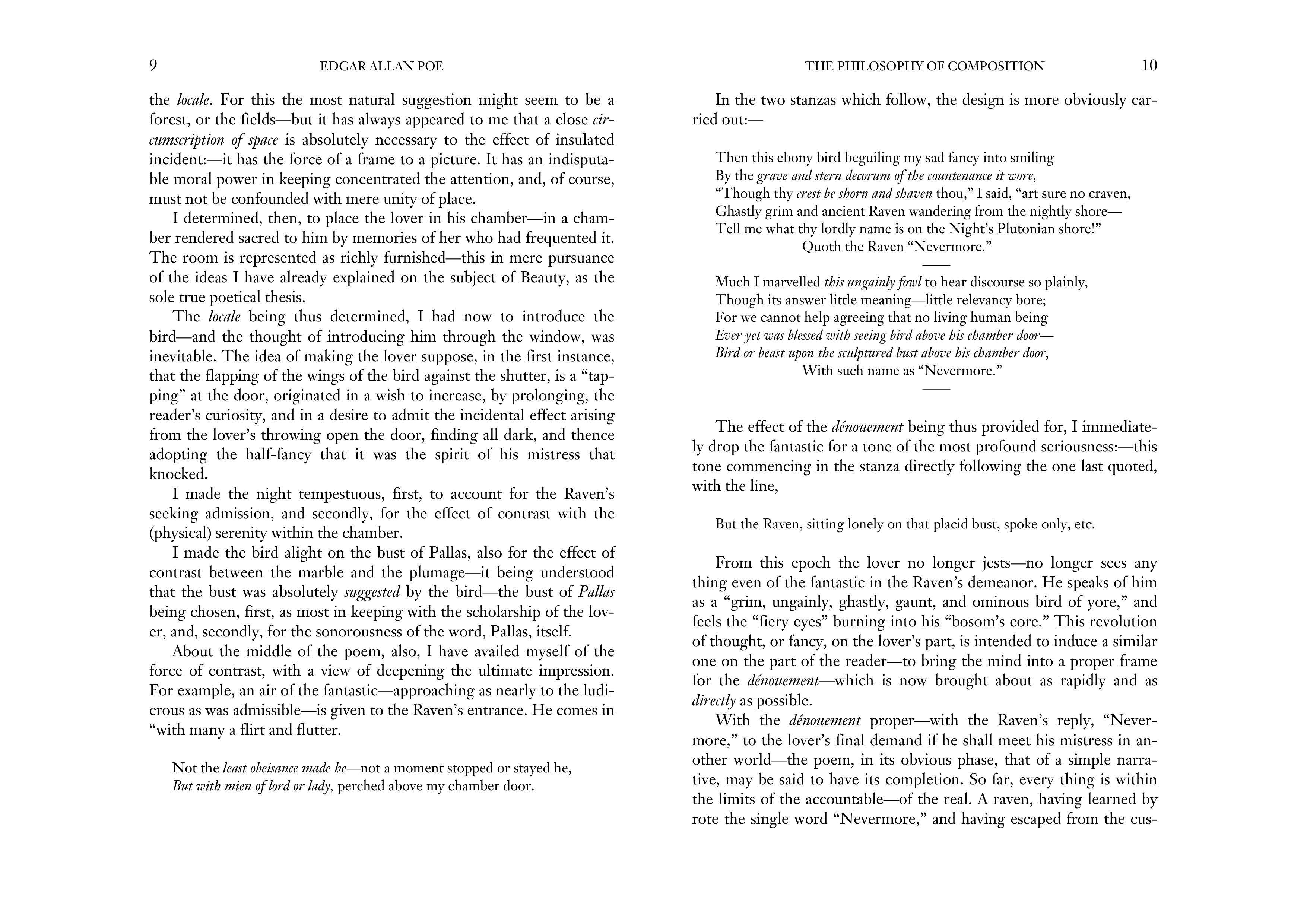 The Philosophy of Composition Essay — page 5