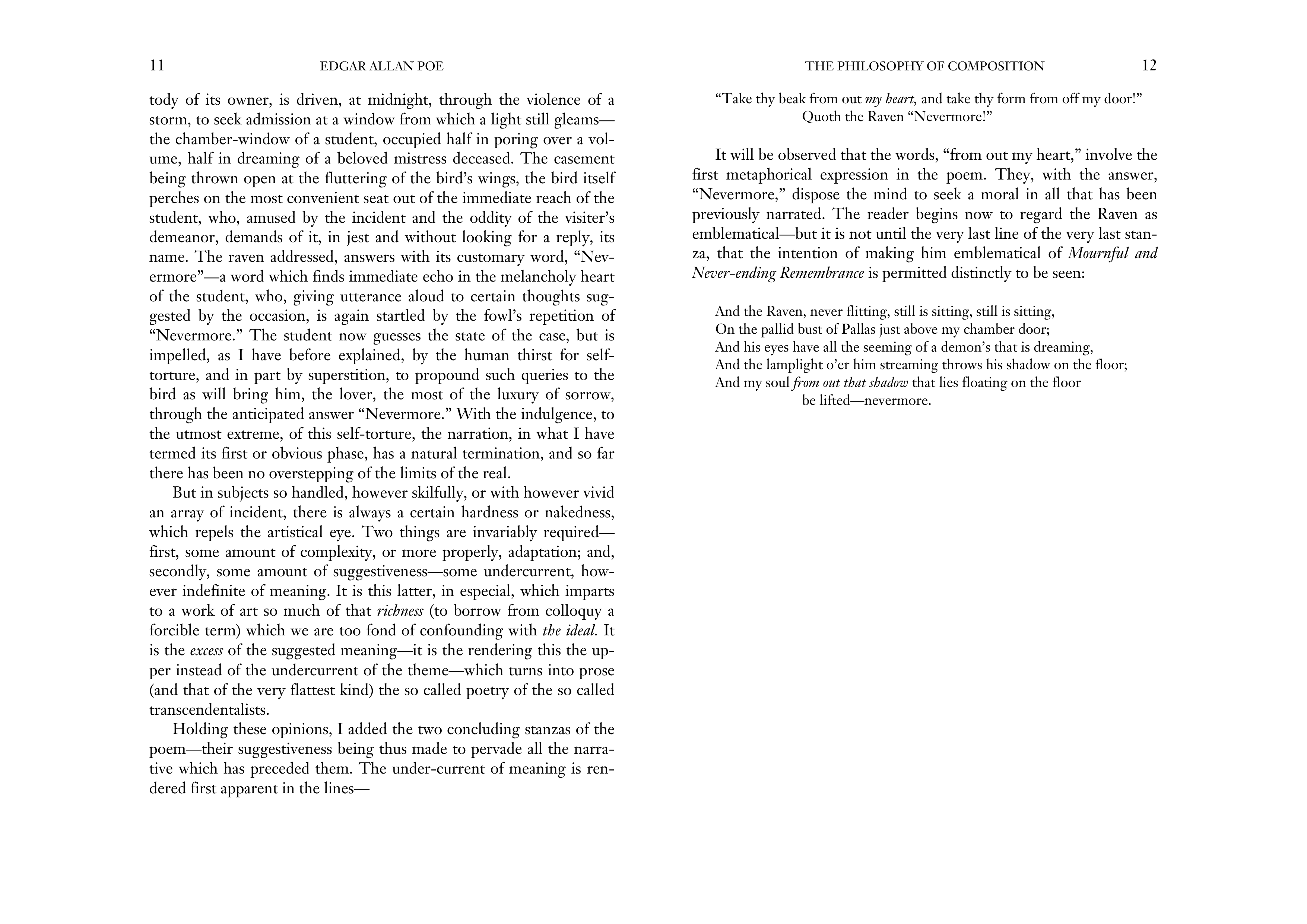 The Philosophy of Composition Essay — page 6