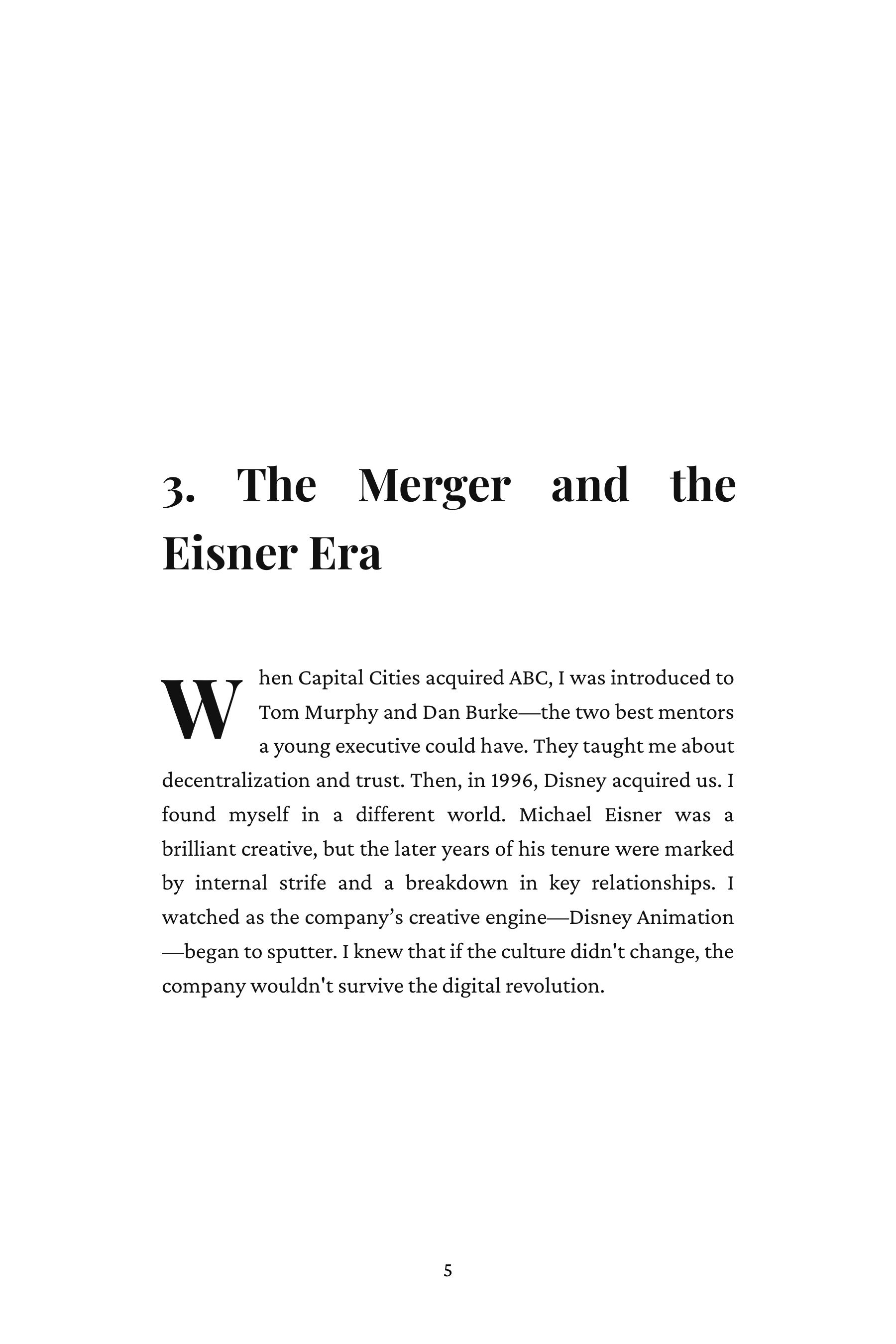 The Ride of a Lifetime by Bob Iger Disney CEO Autobiography — page 5