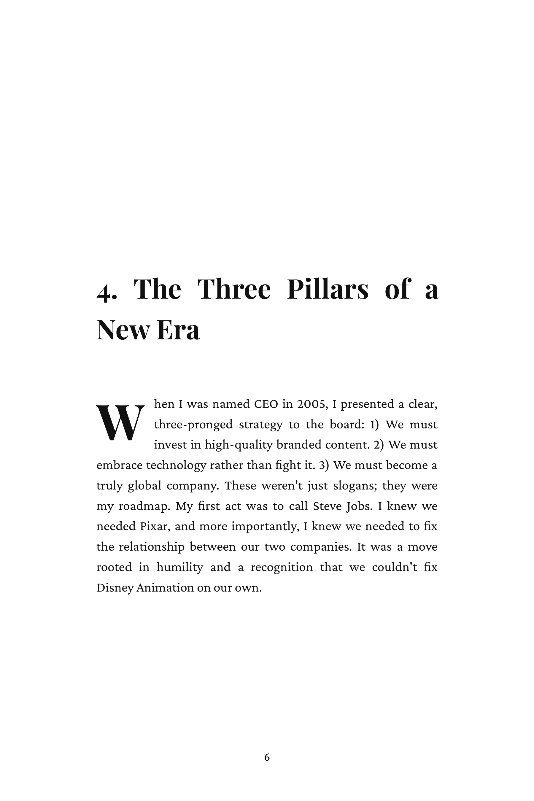The Ride of a Lifetime by Bob Iger Disney CEO Autobiography — page 6