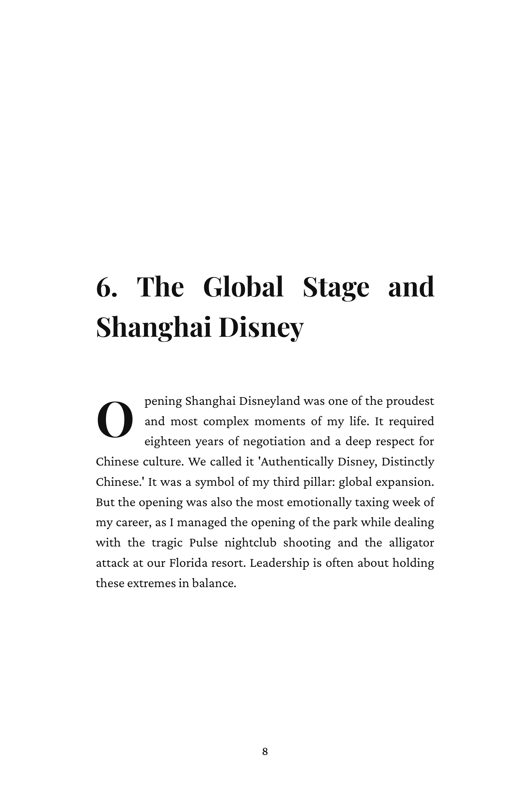 The Ride of a Lifetime by Bob Iger Disney CEO Autobiography — page 8
