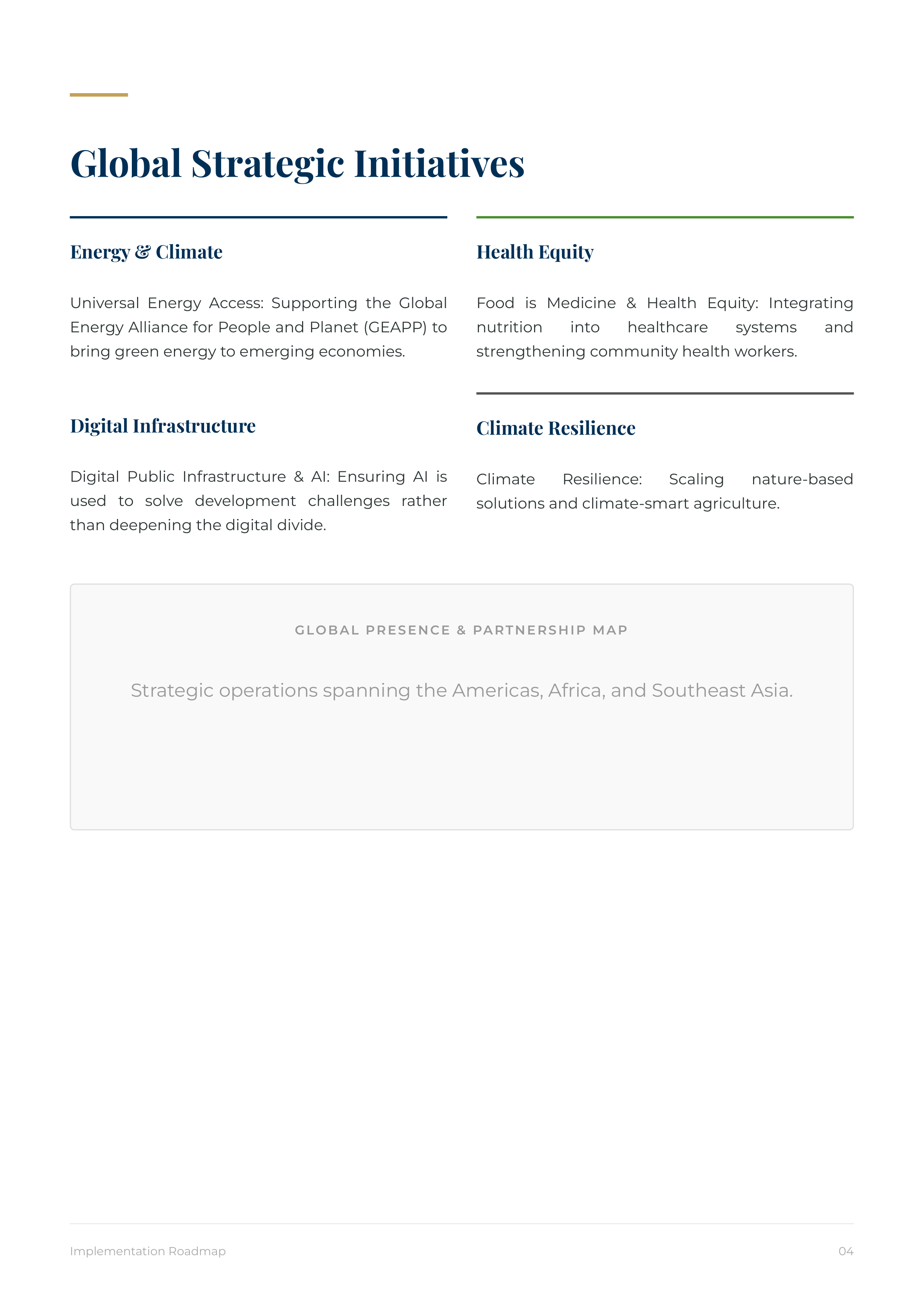 The Rockefeller Foundation Big Bets, Real Results Portfolio — page 5