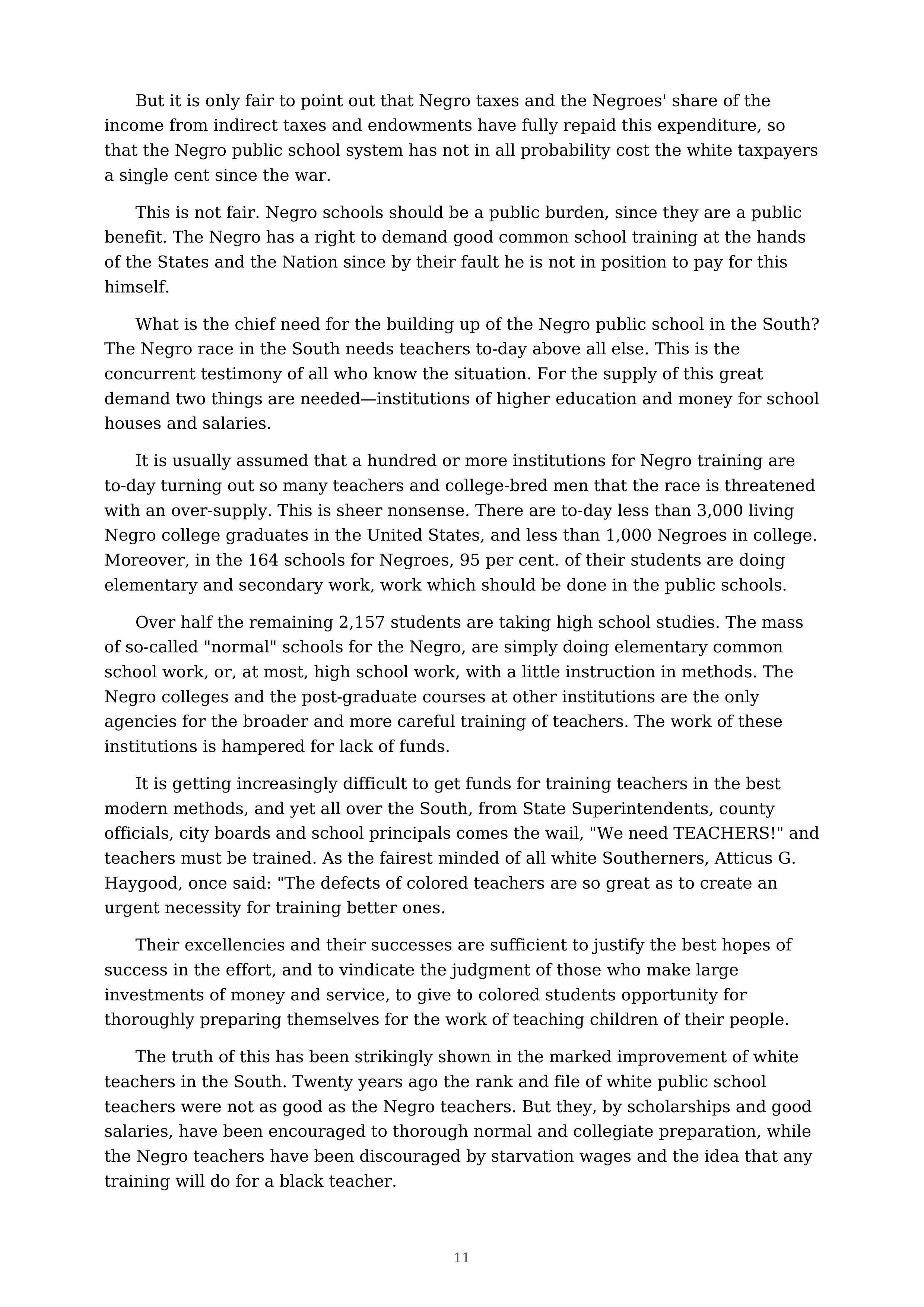 The Talented Tenth Essay — page 11