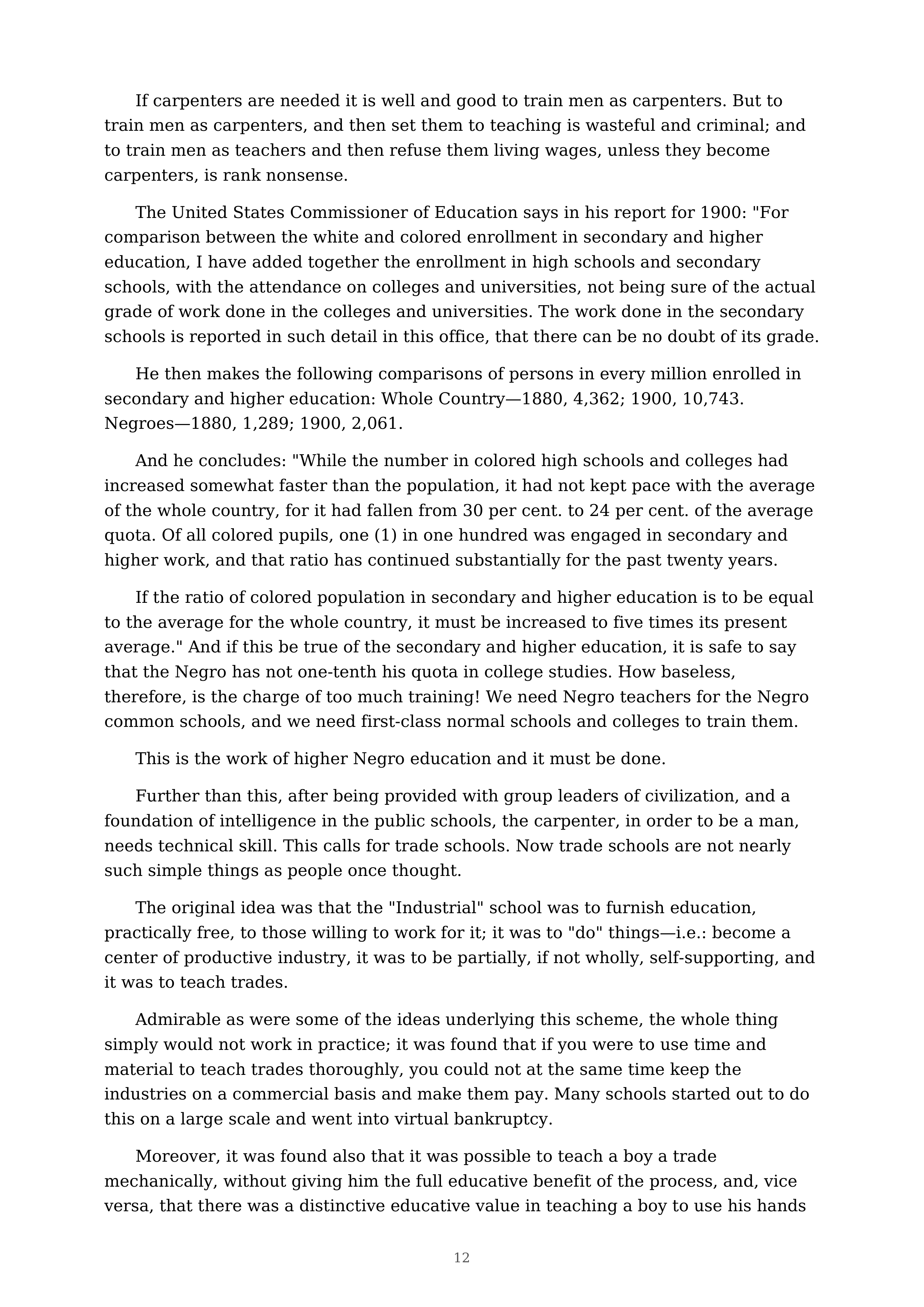 The Talented Tenth Essay — page 12