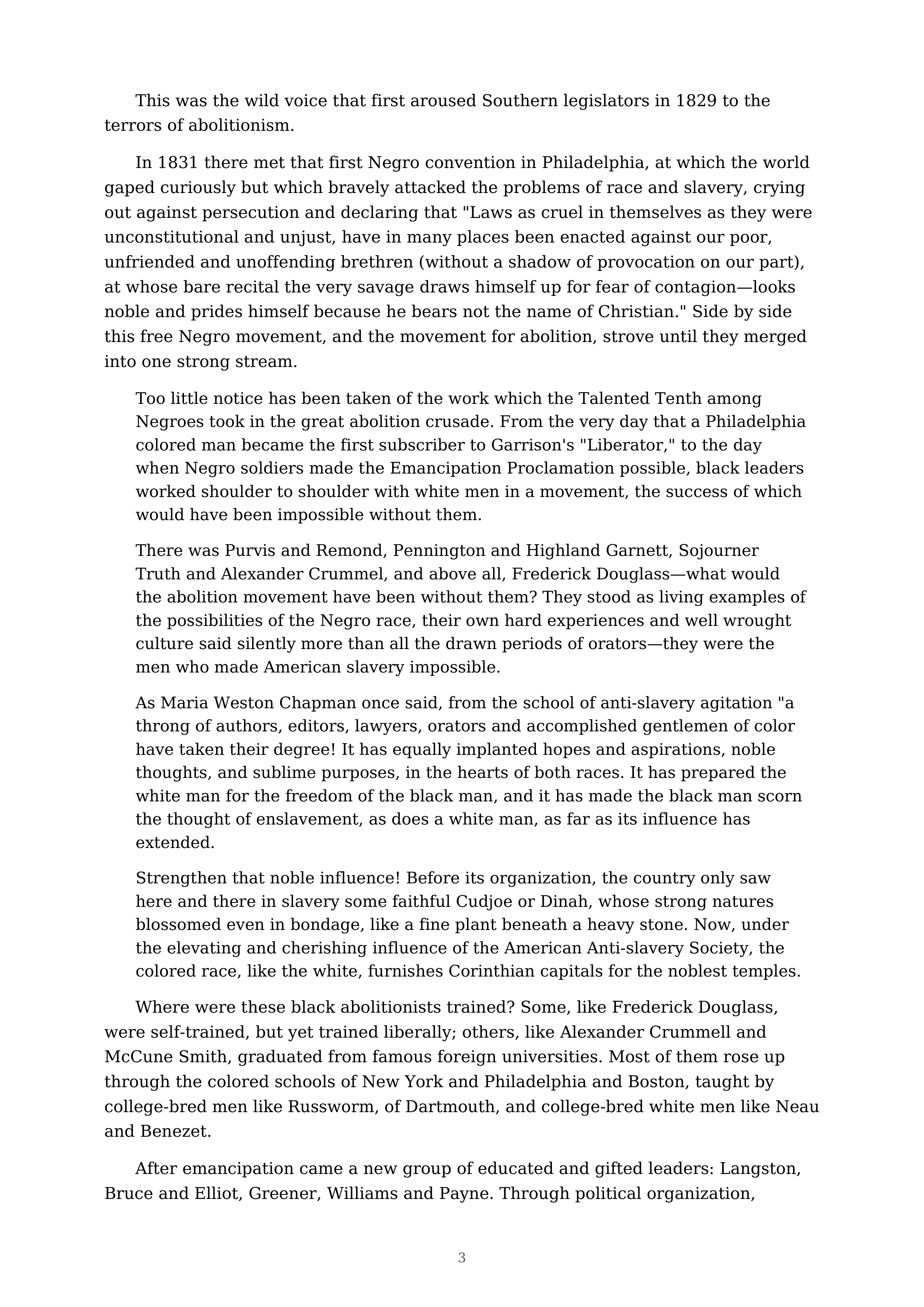 The Talented Tenth Essay — page 3