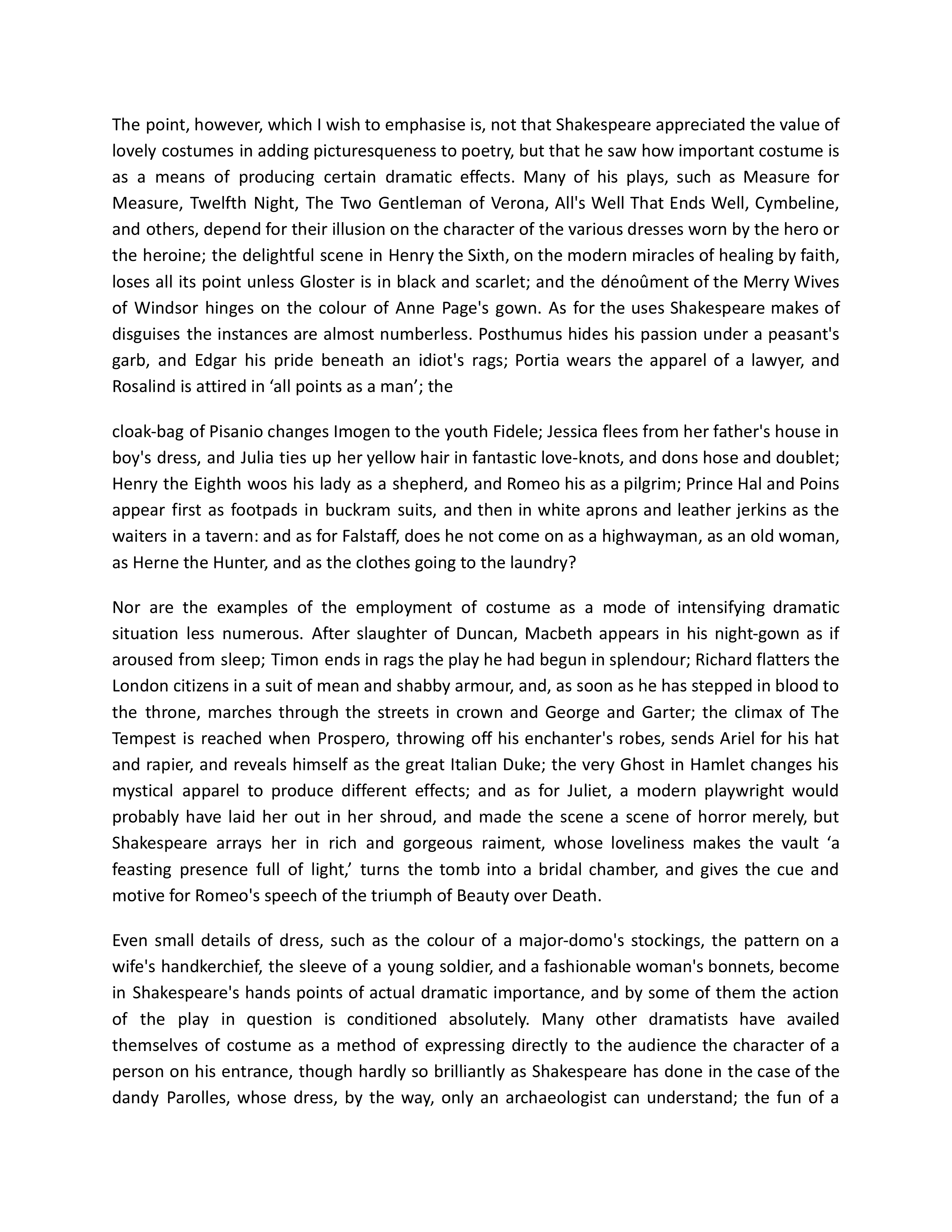 The Truth of Masks Essay — page 2