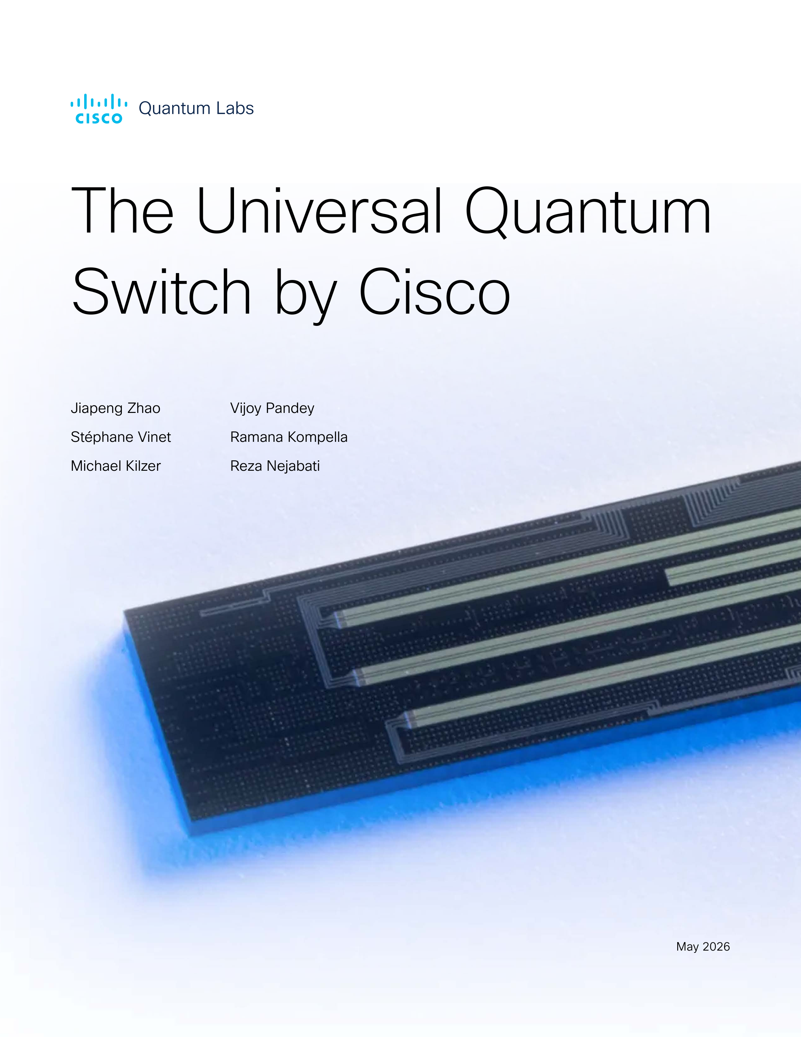 The Universal Quantum Switch Research Paper by Cisco — page 1