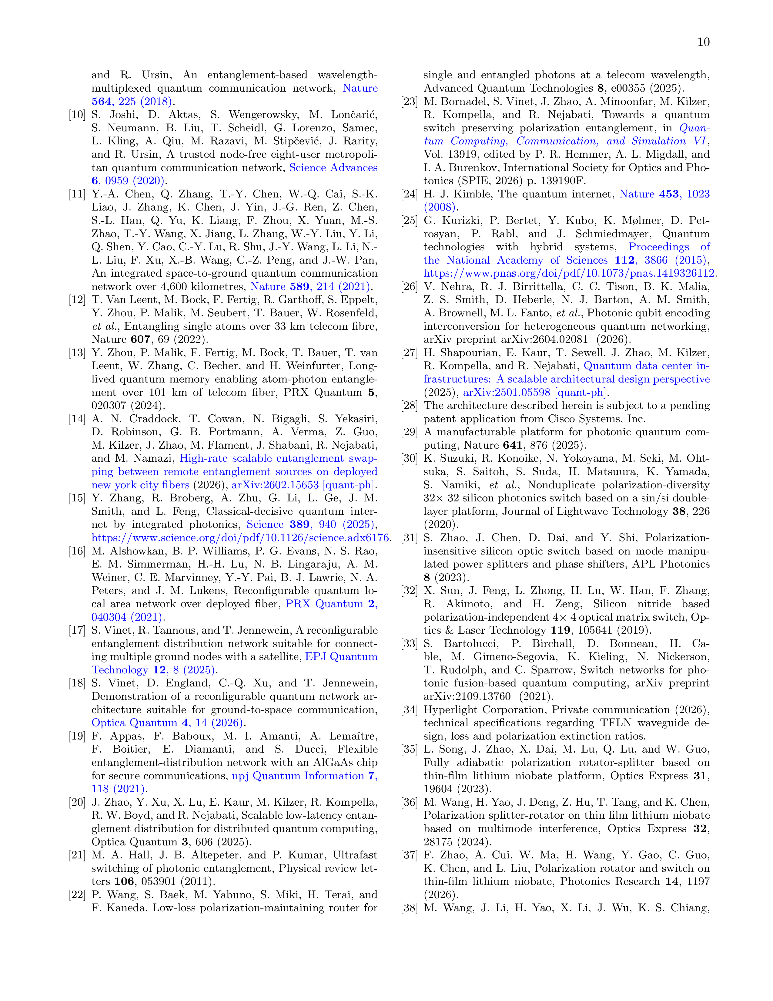 The Universal Quantum Switch Research Paper by Cisco — page 11