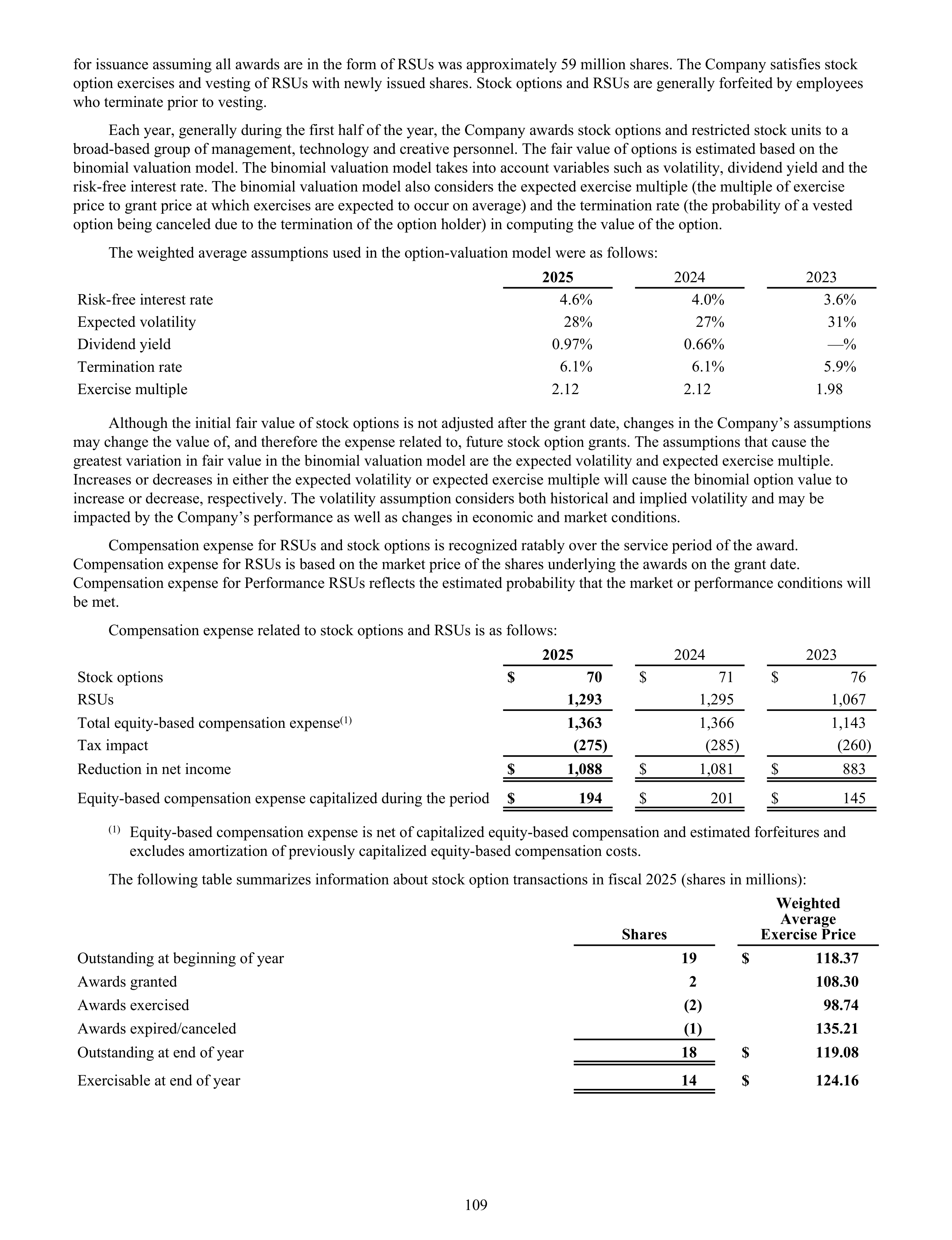 Disney Annual Report — page 112