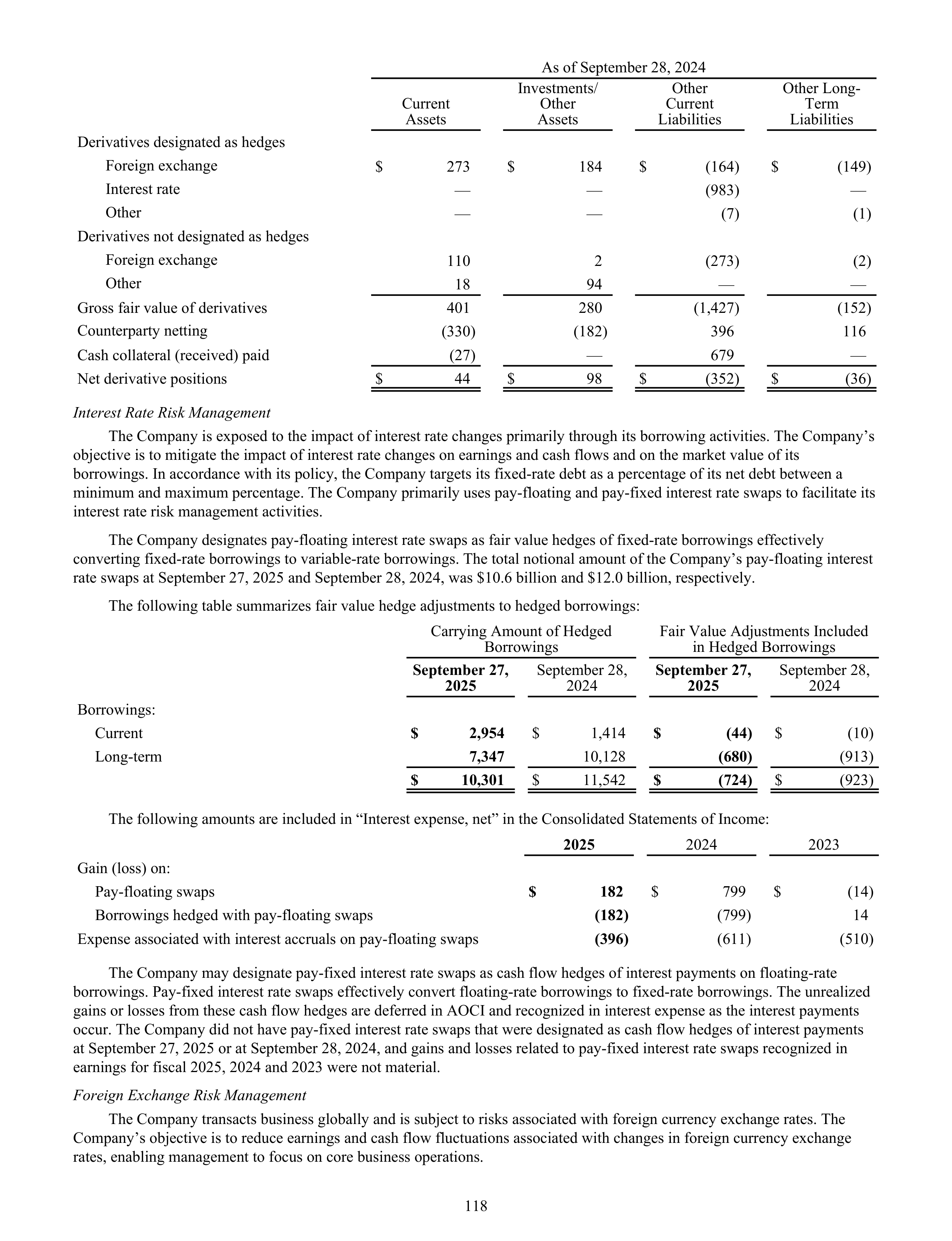 Disney Annual Report — page 121