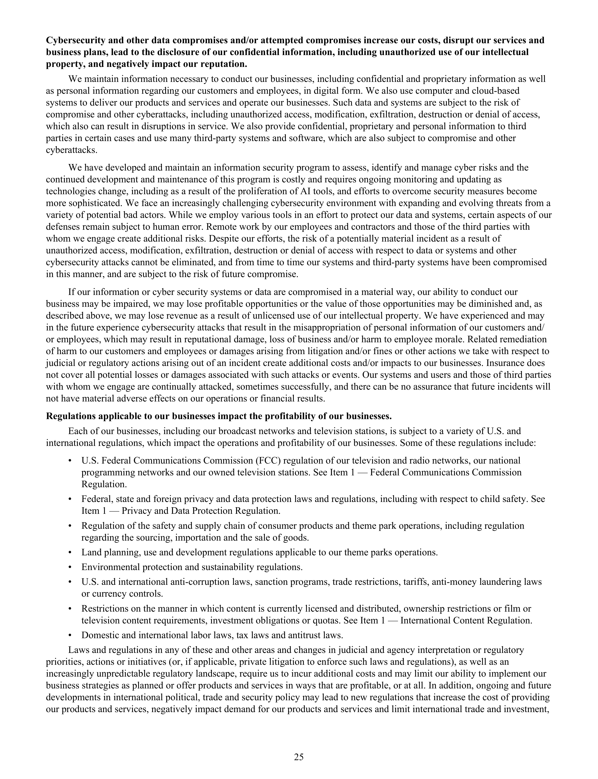 Disney Annual Report — page 28