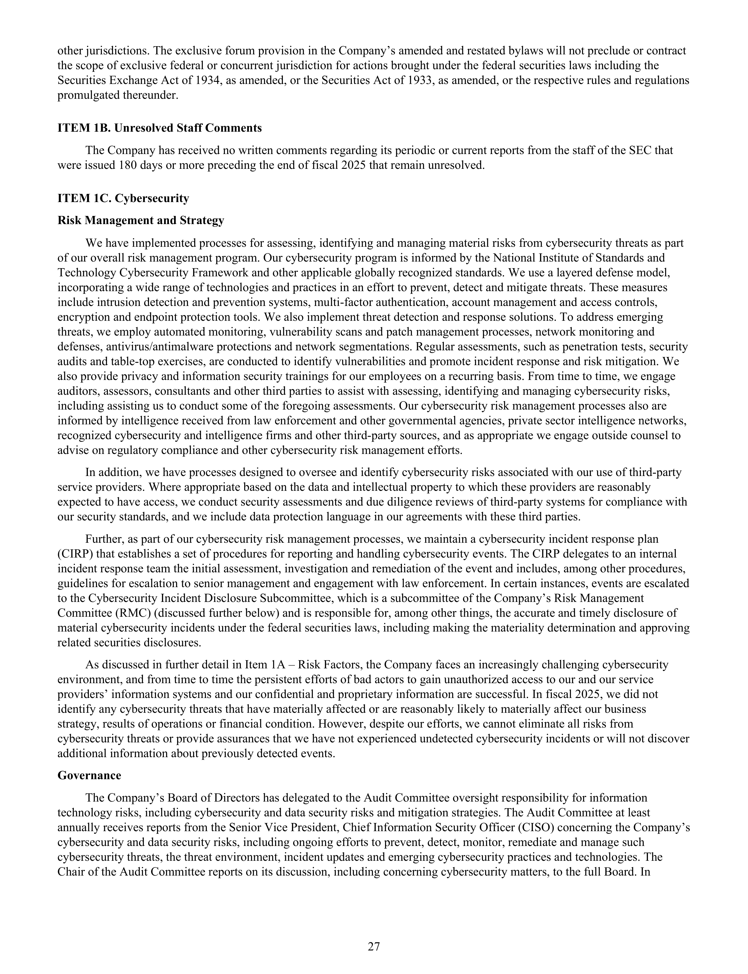 Disney Annual Report — page 30