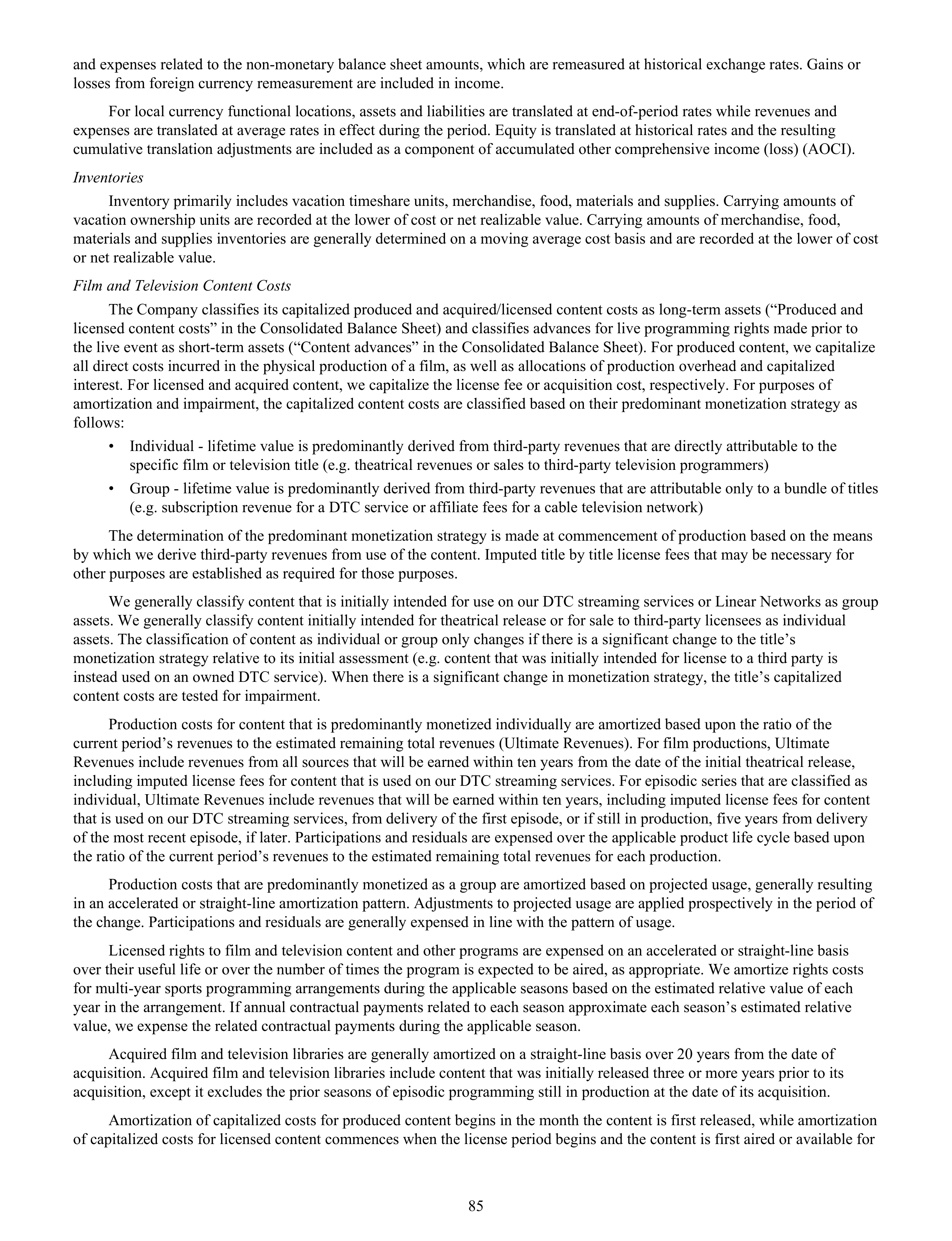 Disney Annual Report — page 88