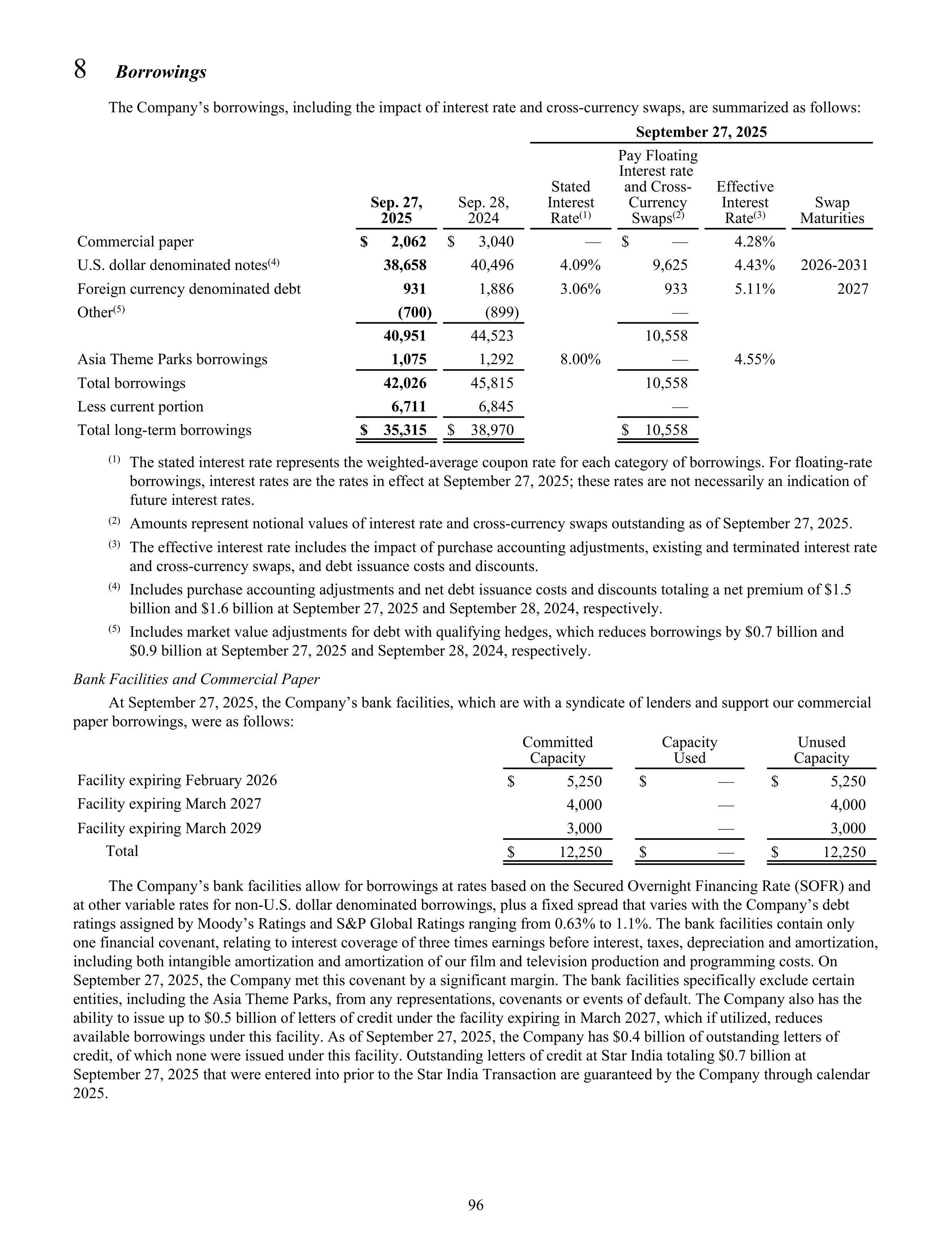 Disney Annual Report — page 99