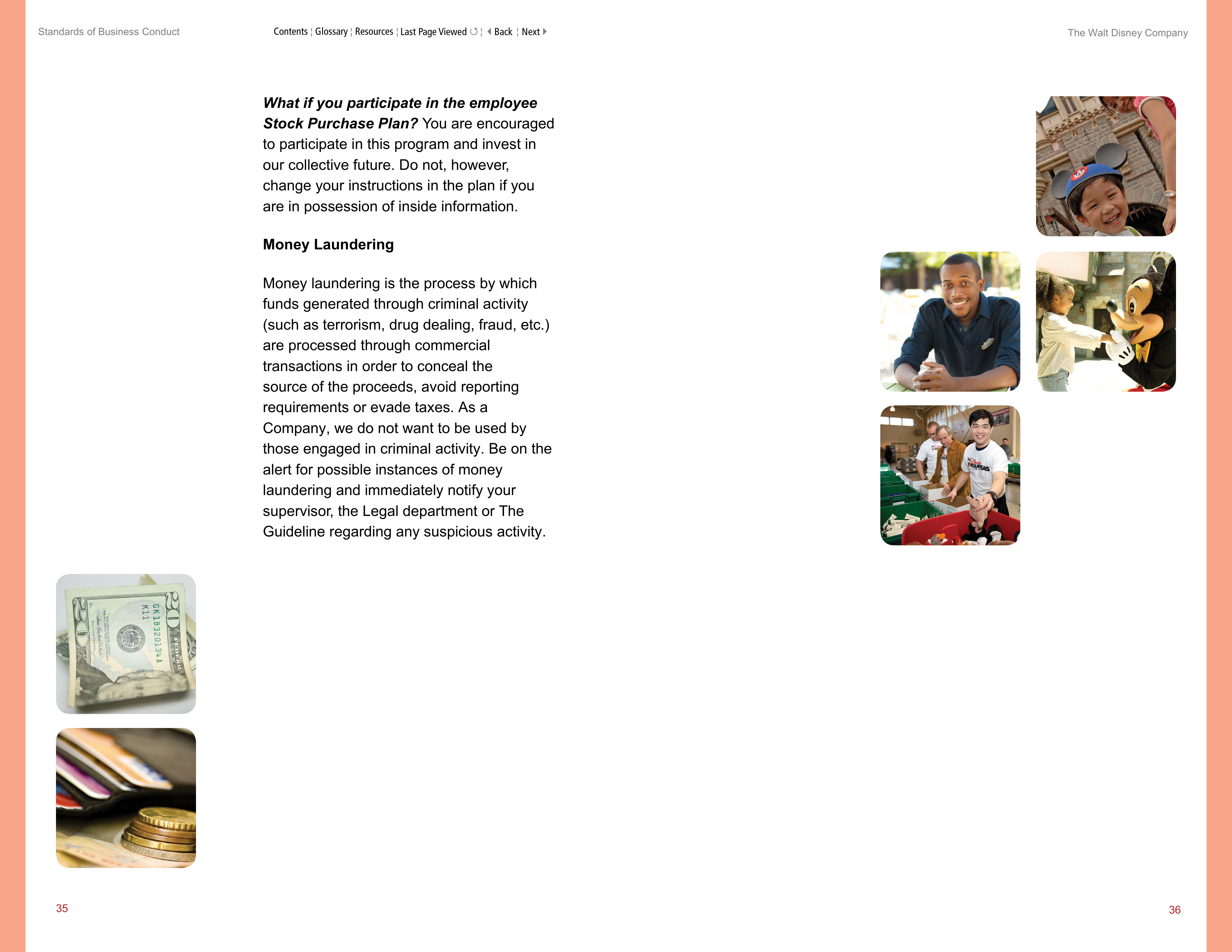 The Walt Disney Company Standards of Business Conduct Handbook — page 21