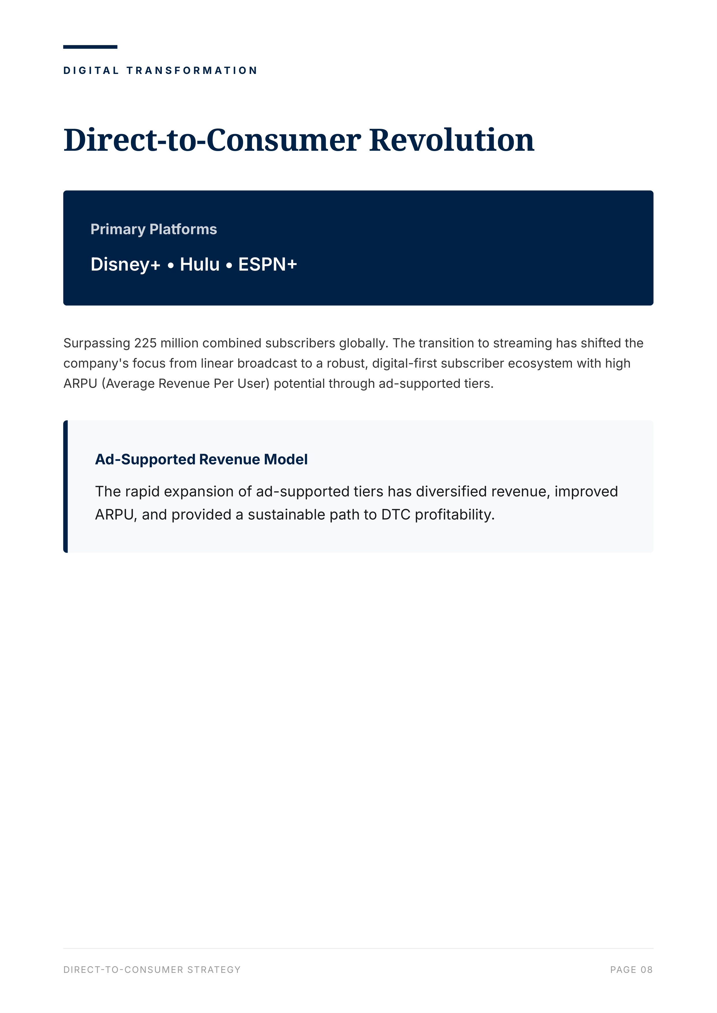 The Walt Disney Company’s Corporate Strategic Franchise Flywheel Portfolio — page 10
