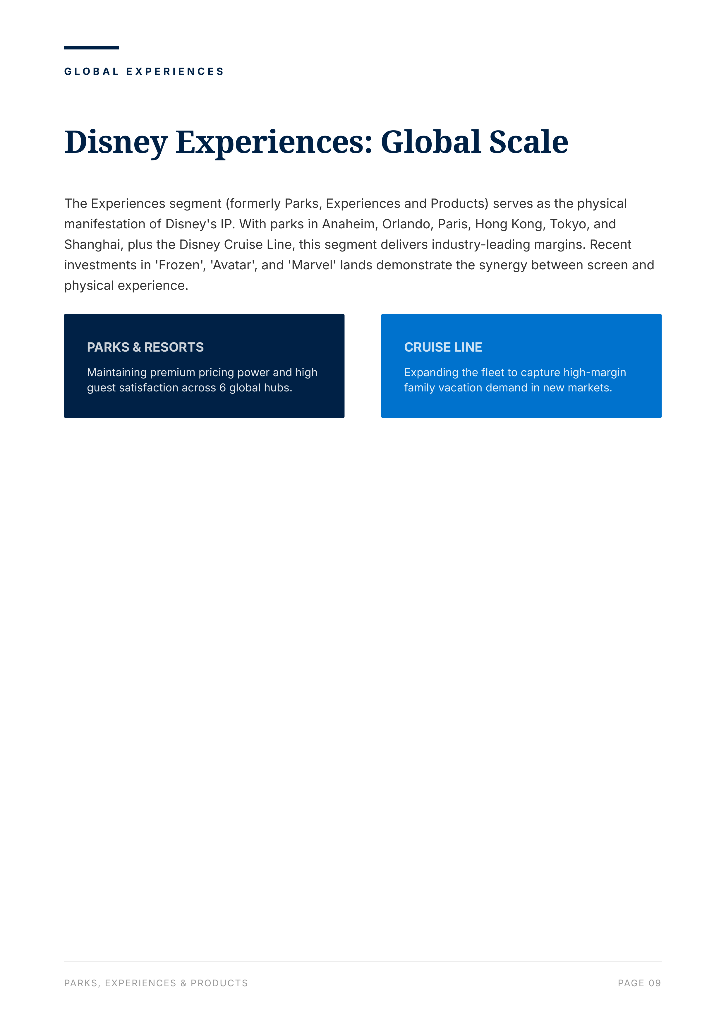 The Walt Disney Company’s Corporate Strategic Franchise Flywheel Portfolio — page 11