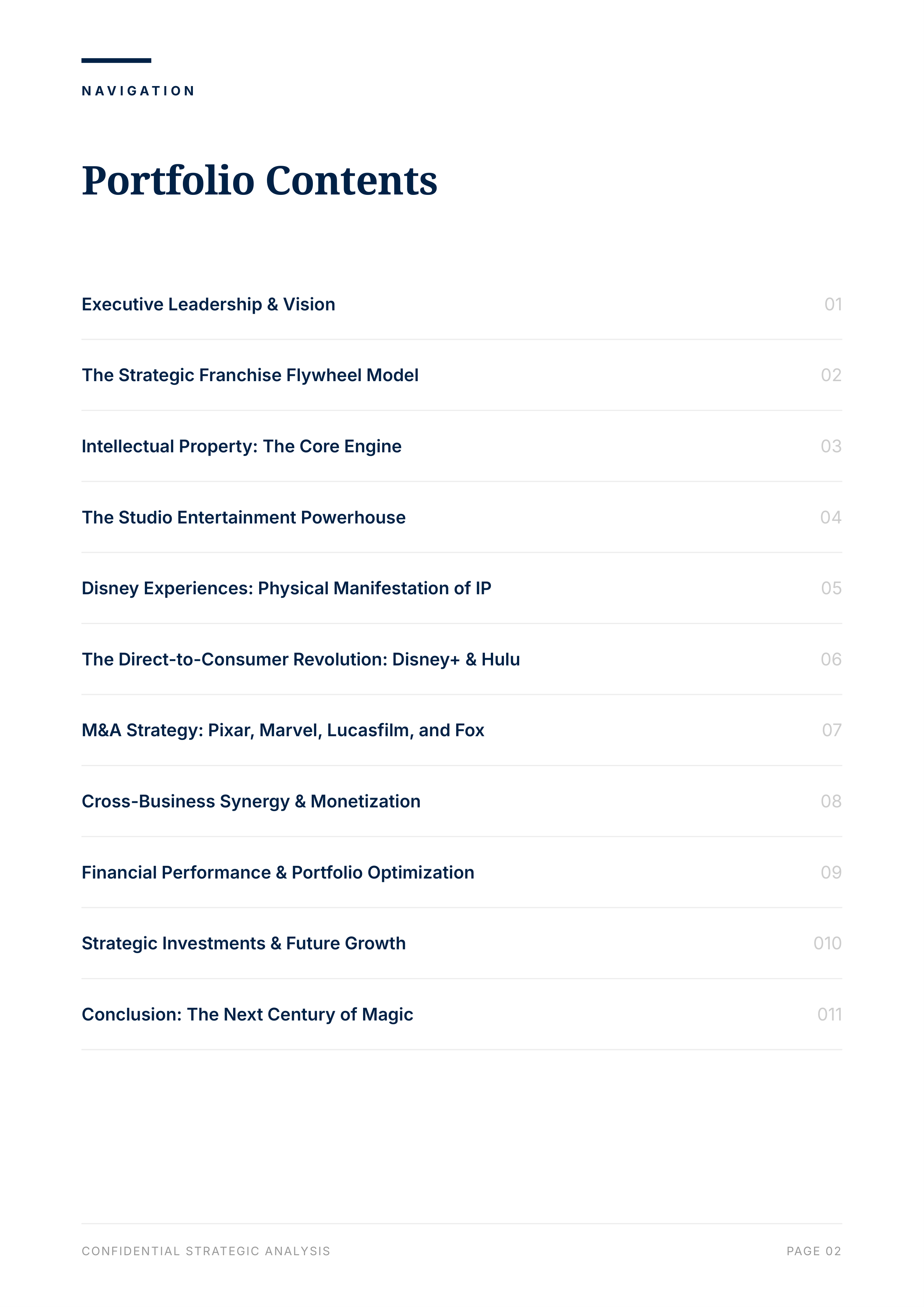 The Walt Disney Company’s Corporate Strategic Franchise Flywheel Portfolio — page 4