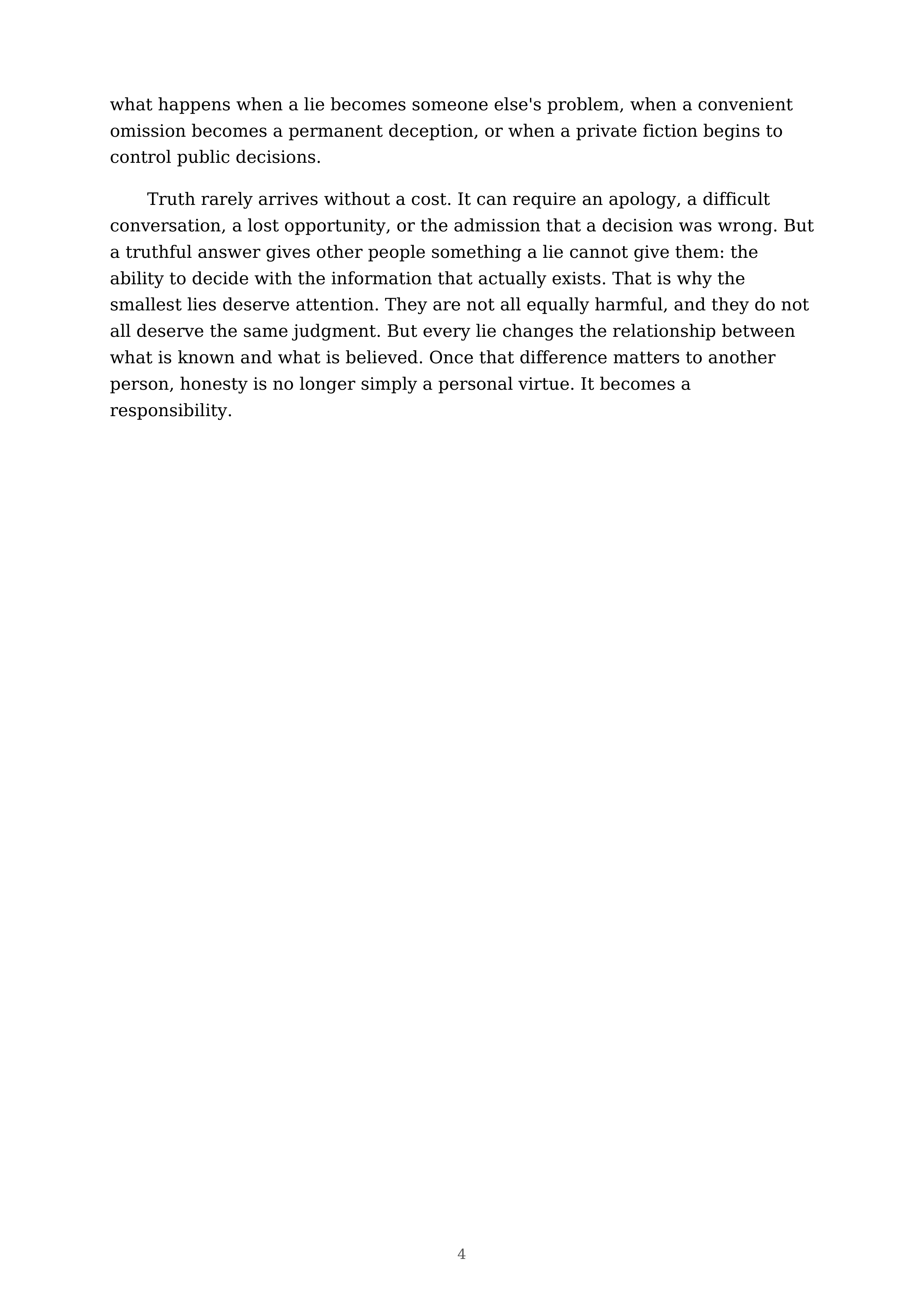 The Ways We Lie Essay — page 4