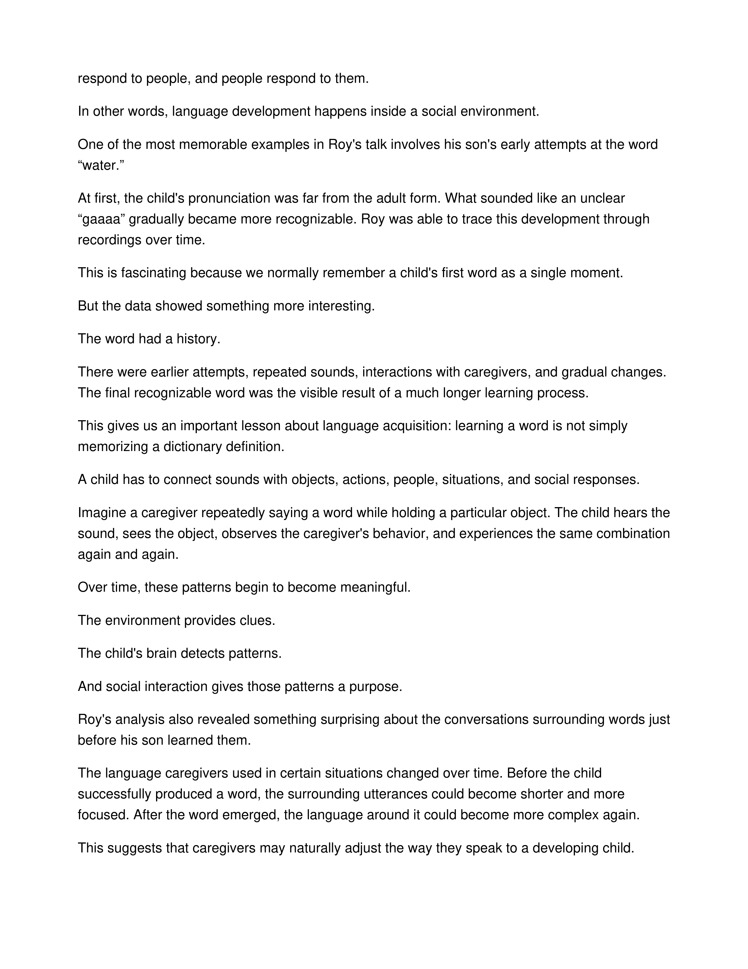 The Birth of a Word Informative Speech — page 2