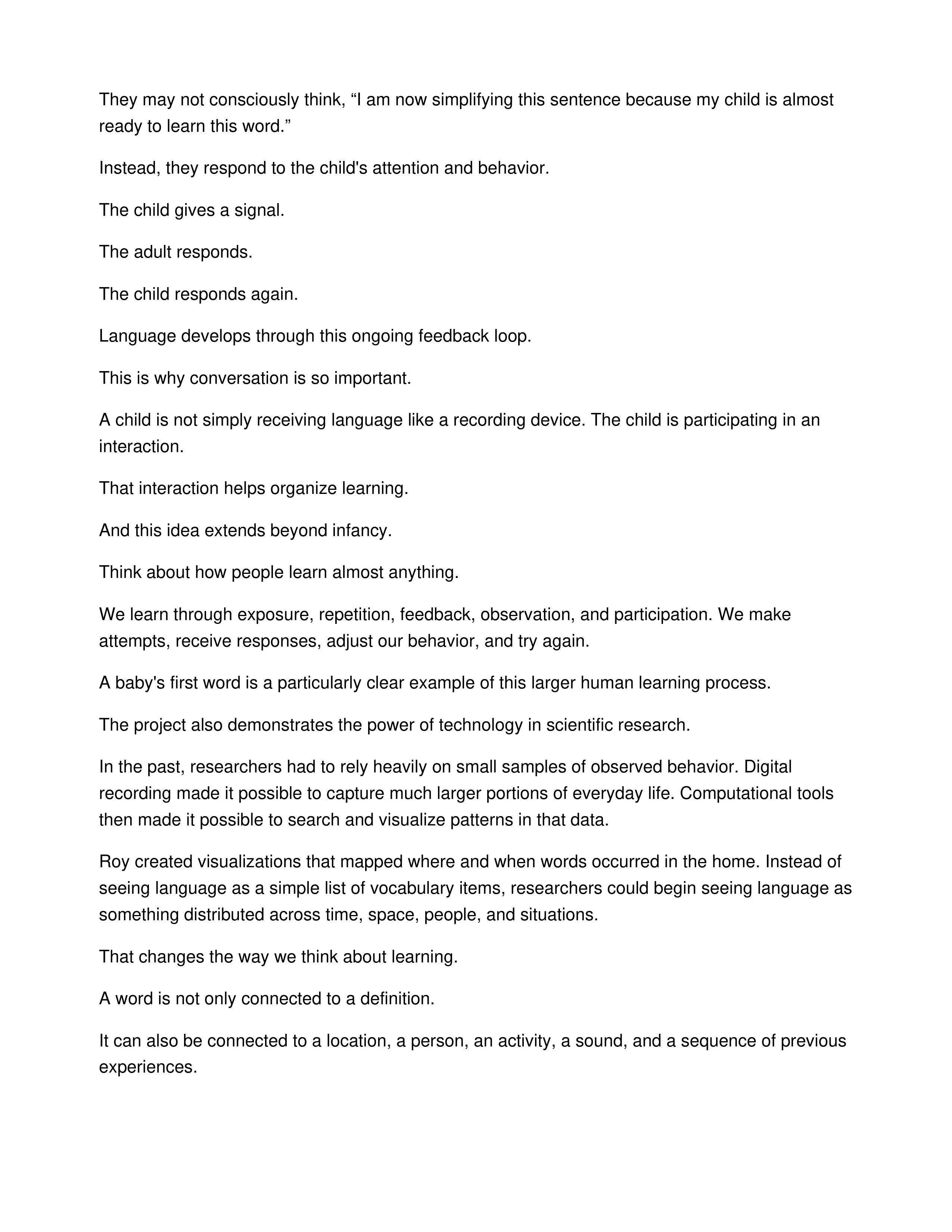 The Birth of a Word Informative Speech — page 3