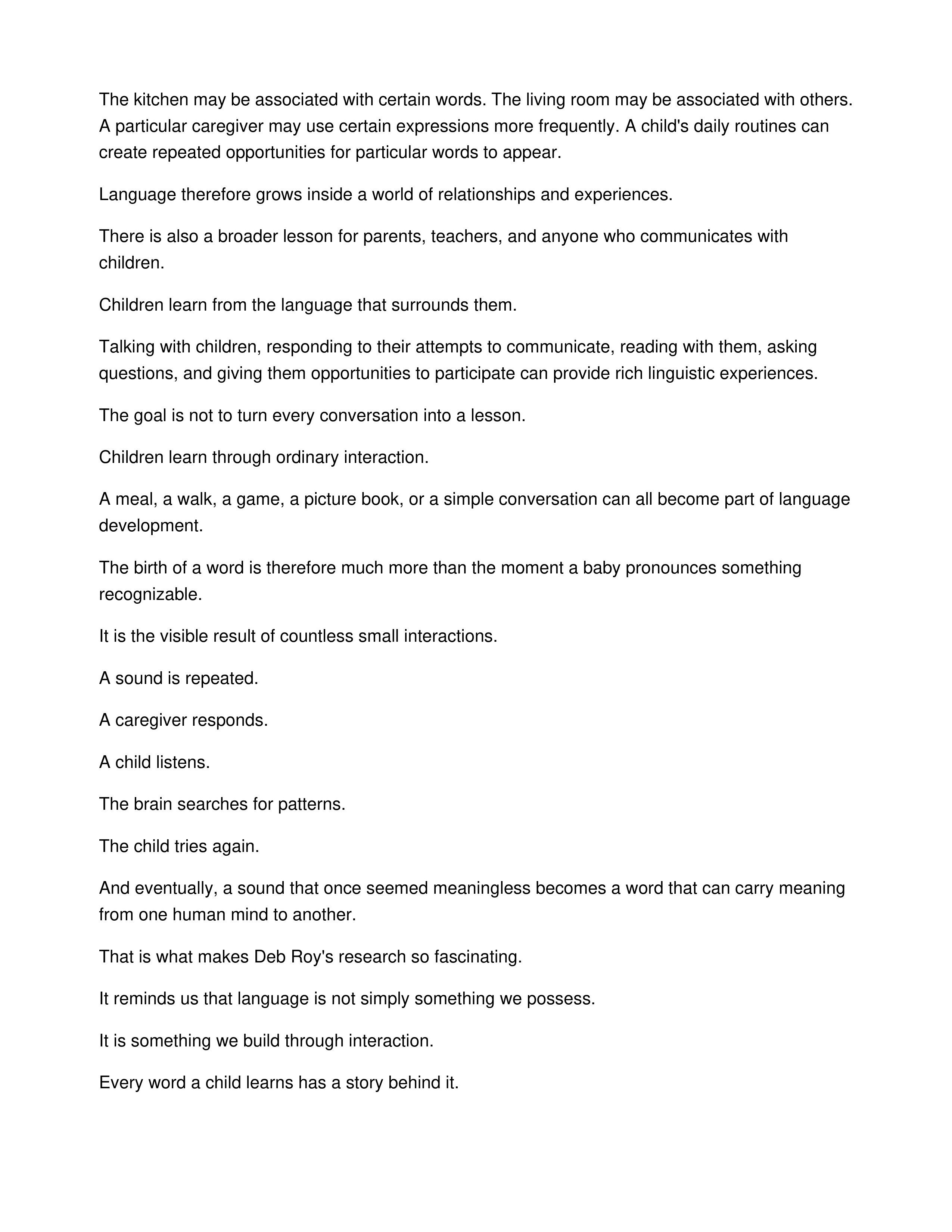 The Birth of a Word Informative Speech — page 4