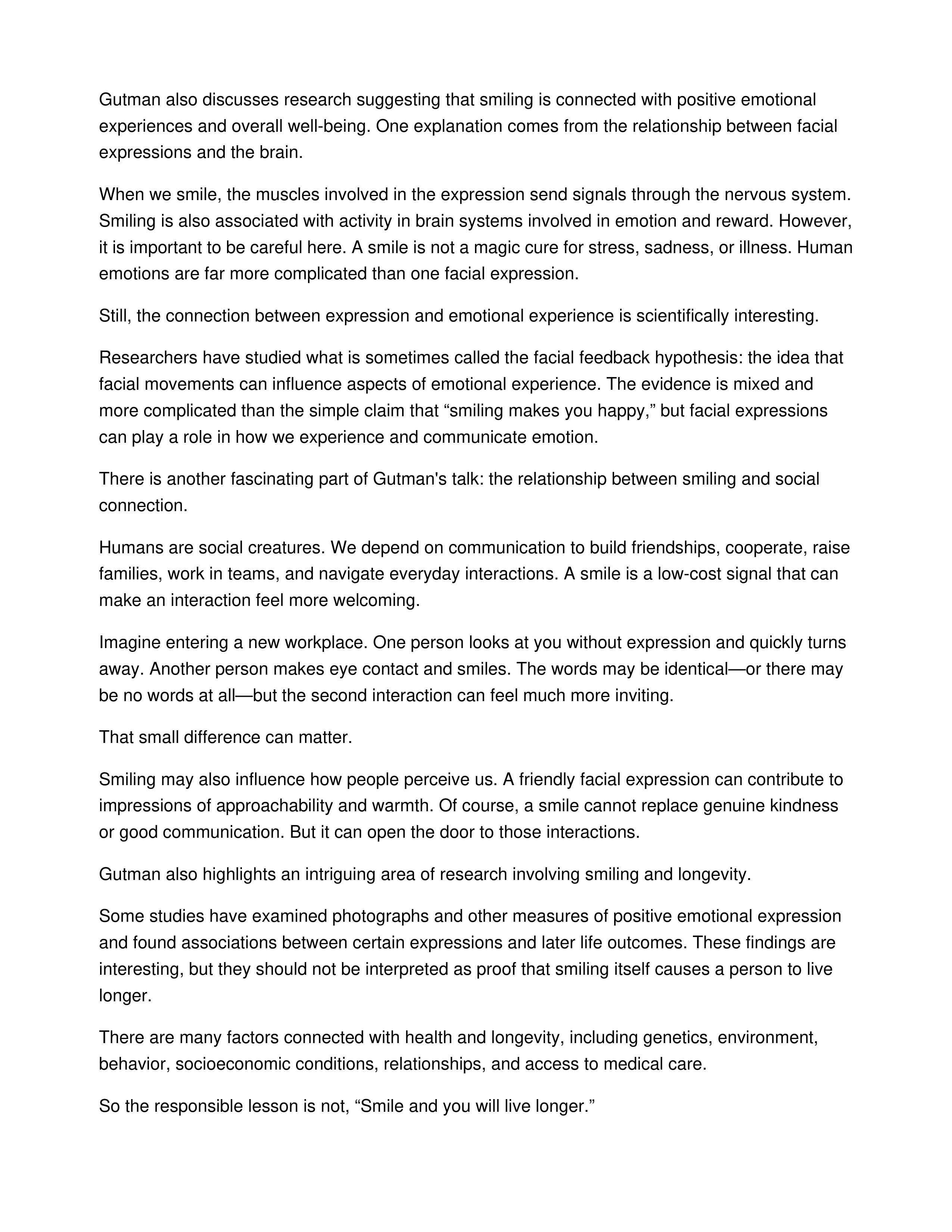 The Hidden Power of Smiling Informative Speech — page 2