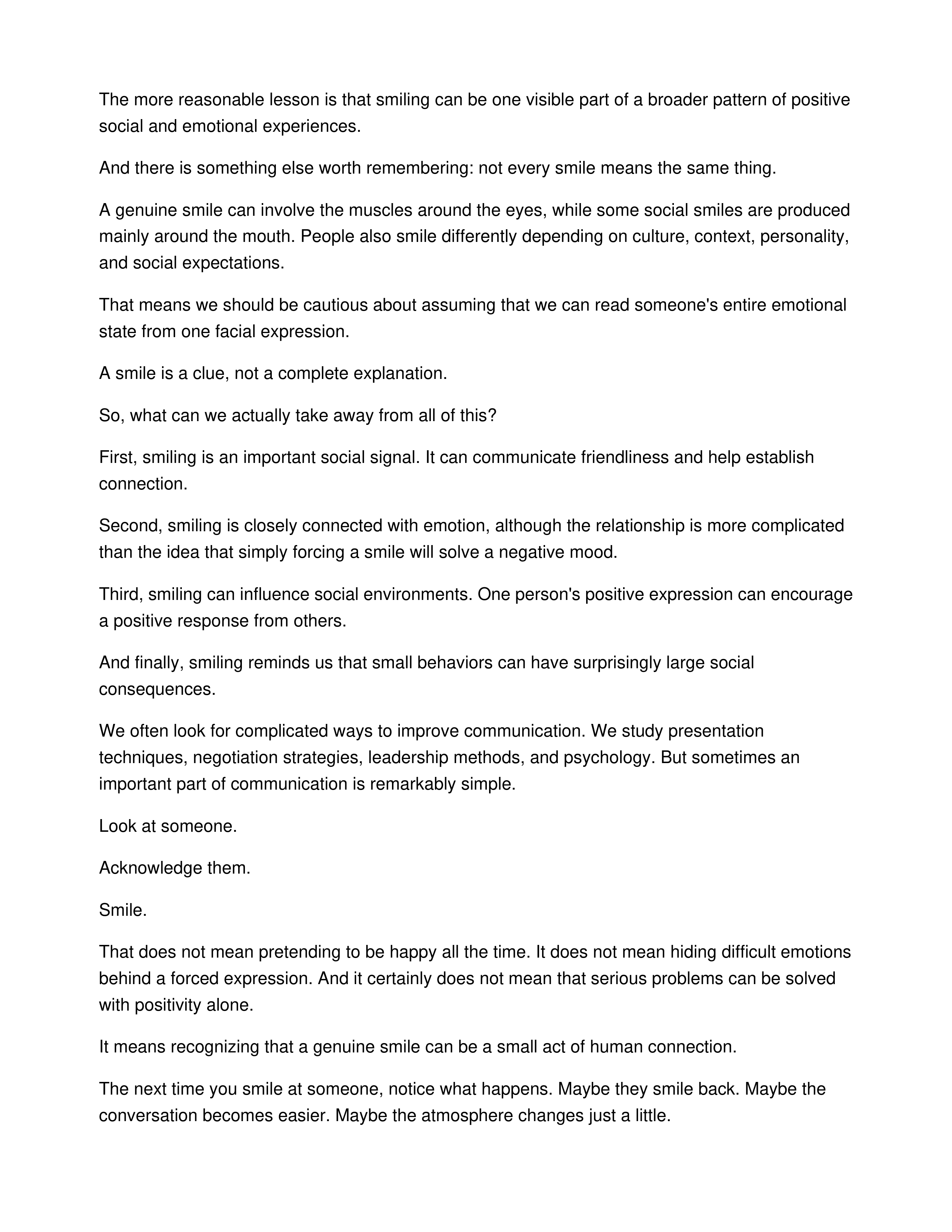 The Hidden Power of Smiling Informative Speech — page 3