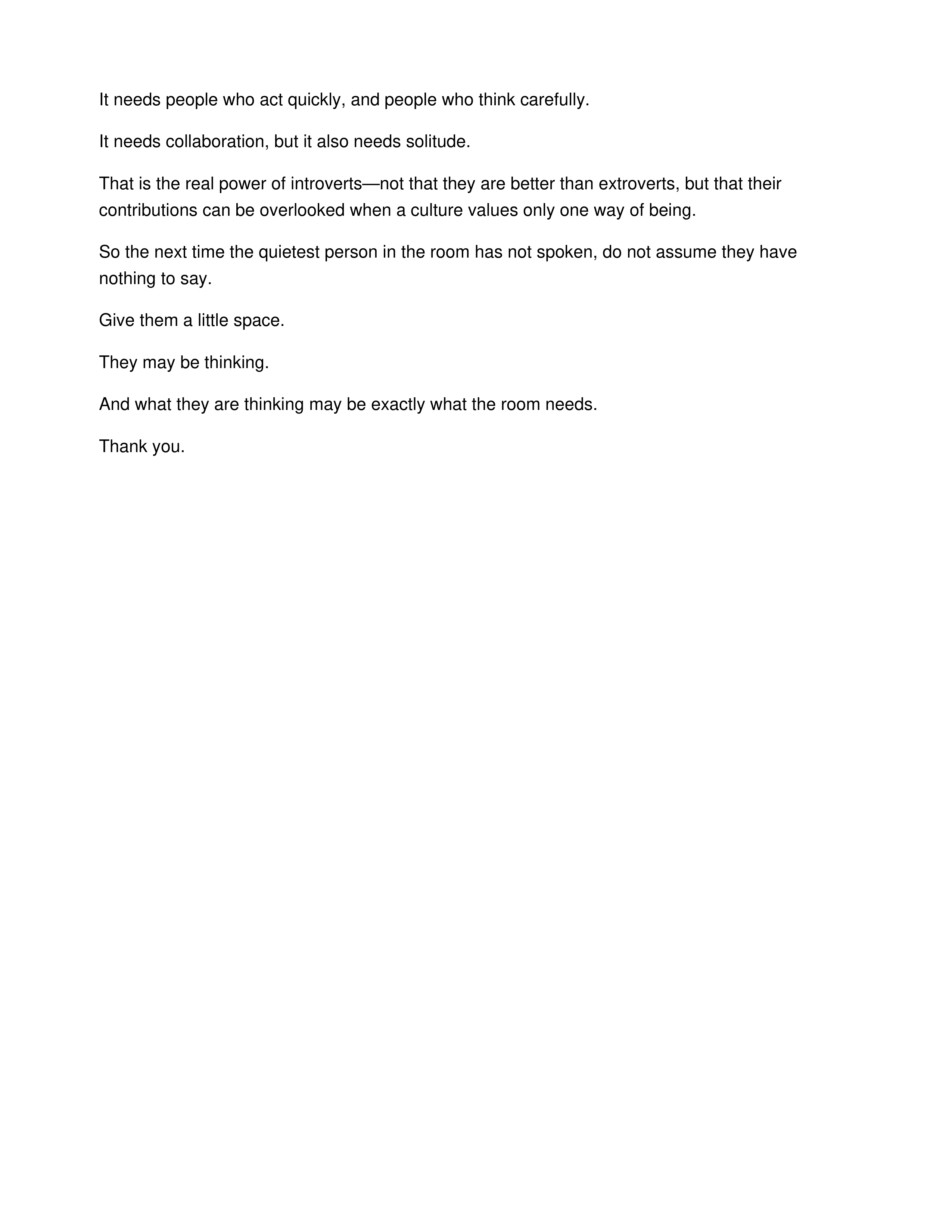 The Power of Introverts Informative Speech — page 4