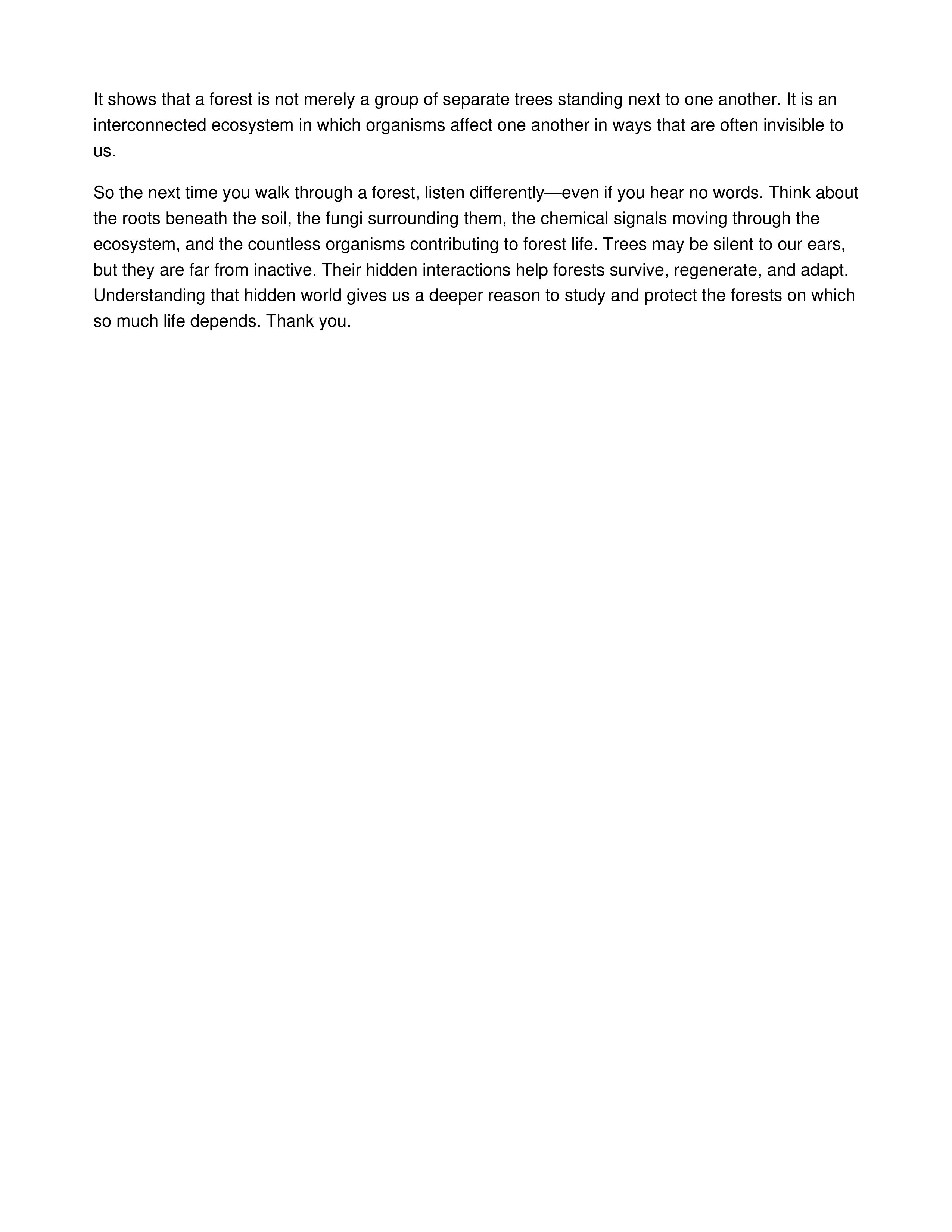 The Secret Language of Trees Informative Speech — page 3