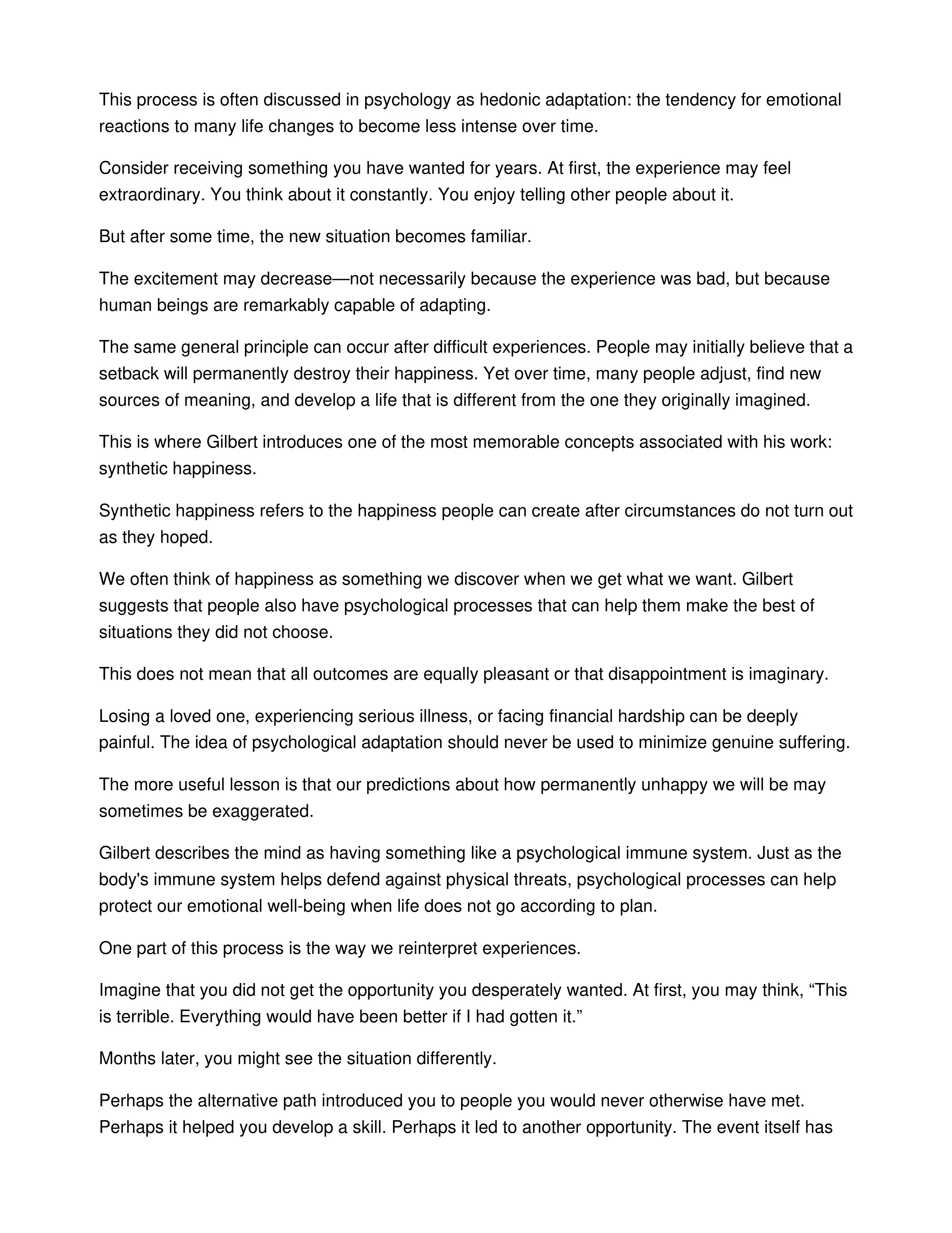 The Surprising Science of Happiness Informative Speech — page 2