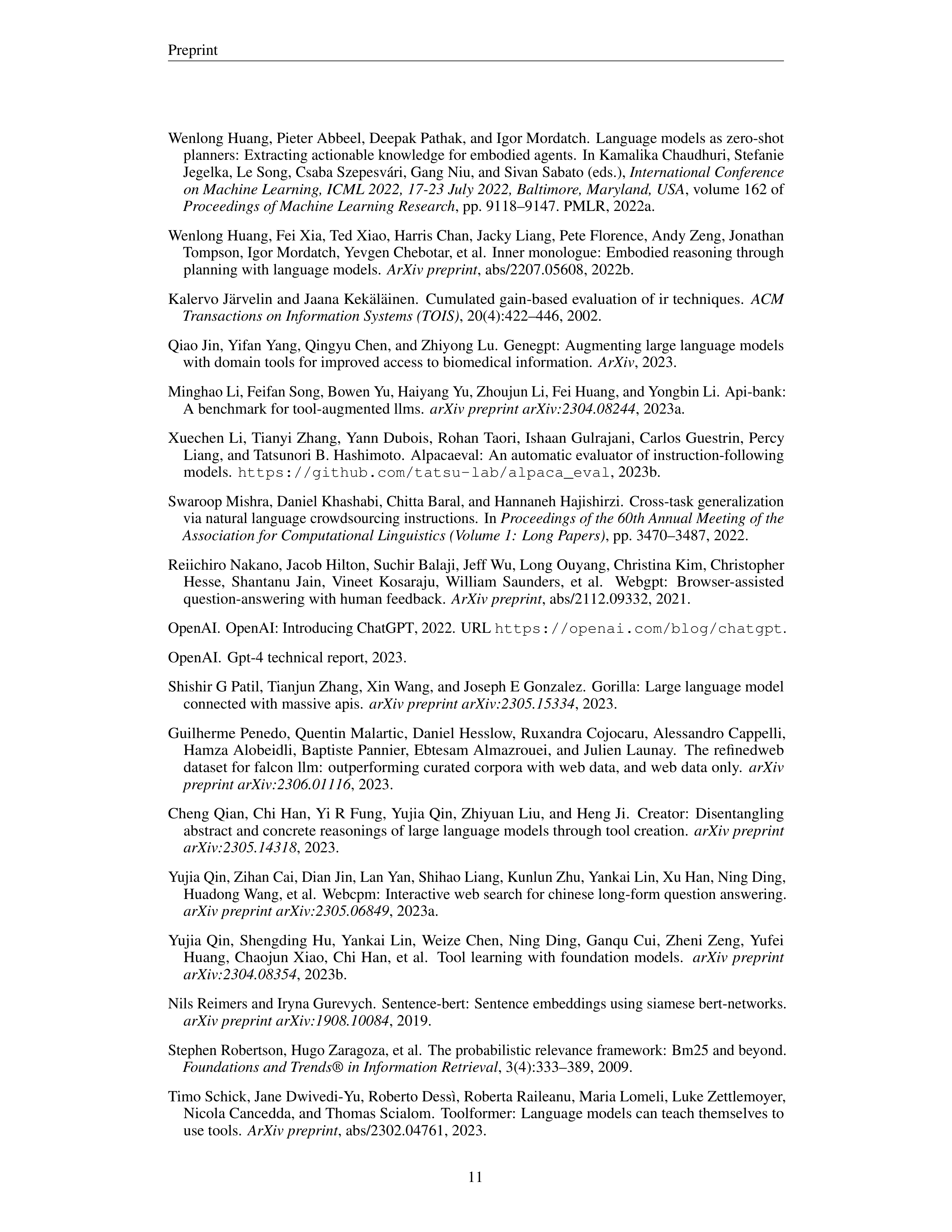 ToolLLM AI Agent for Tool Usage Automation — page 11