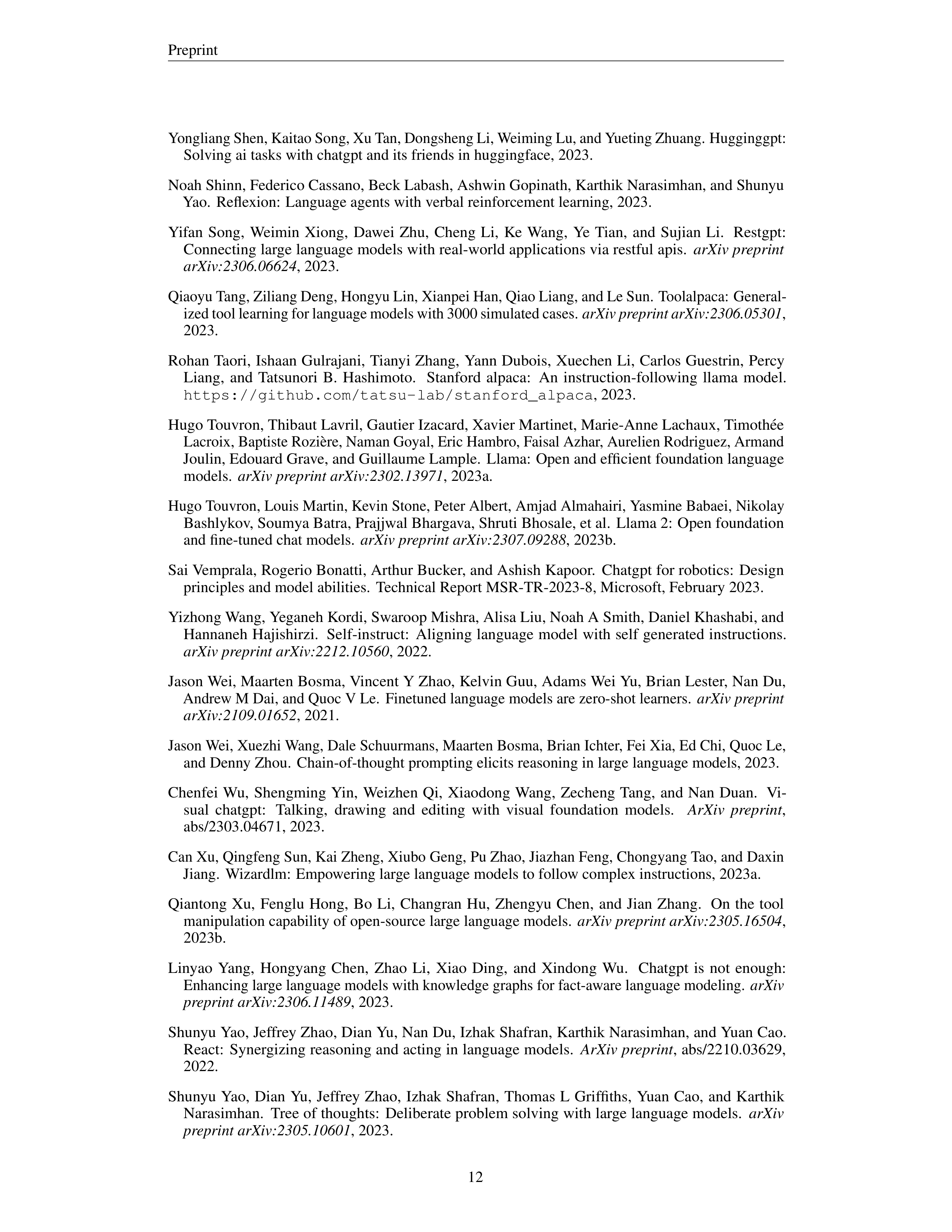 ToolLLM AI Agent for Tool Usage Automation — page 12