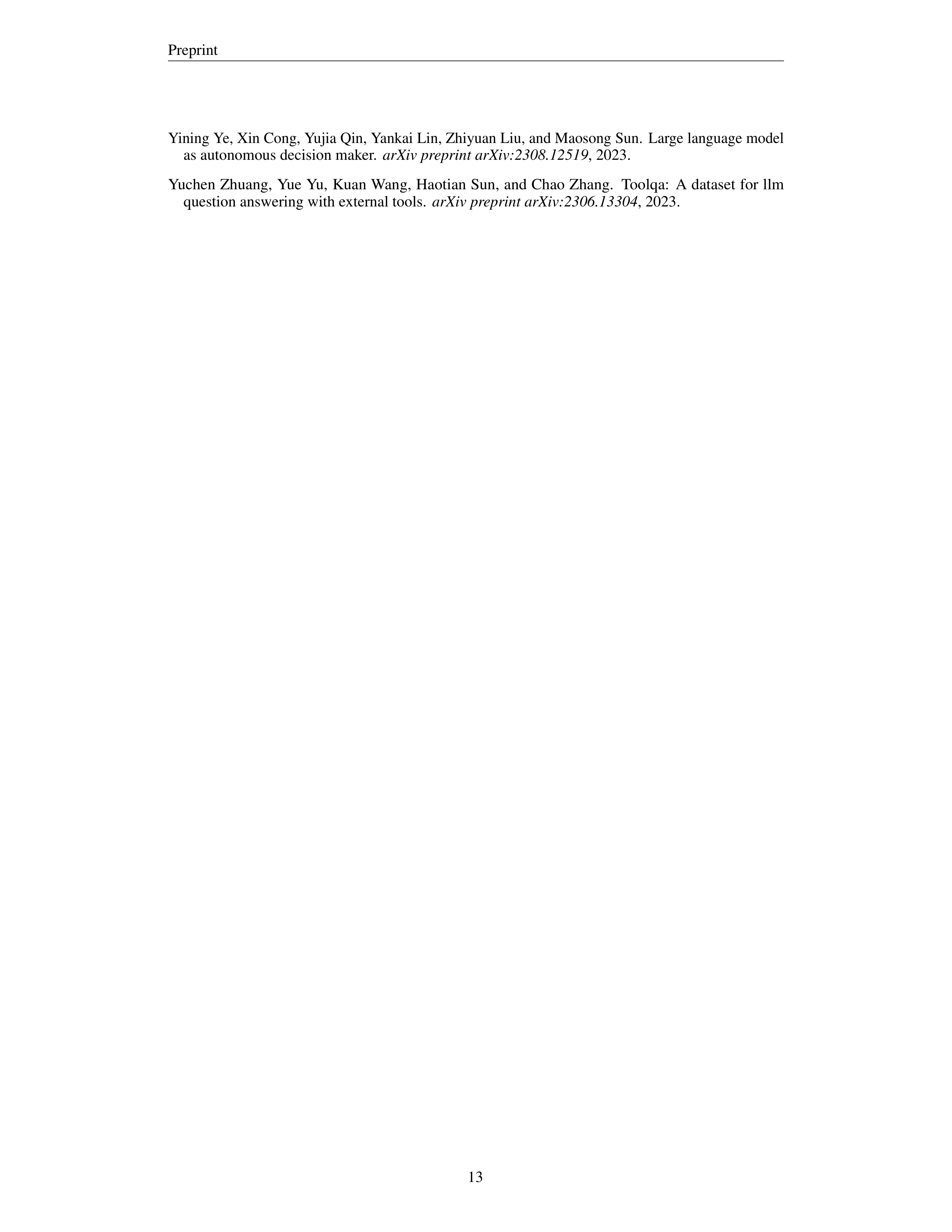 ToolLLM AI Agent for Tool Usage Automation — page 13