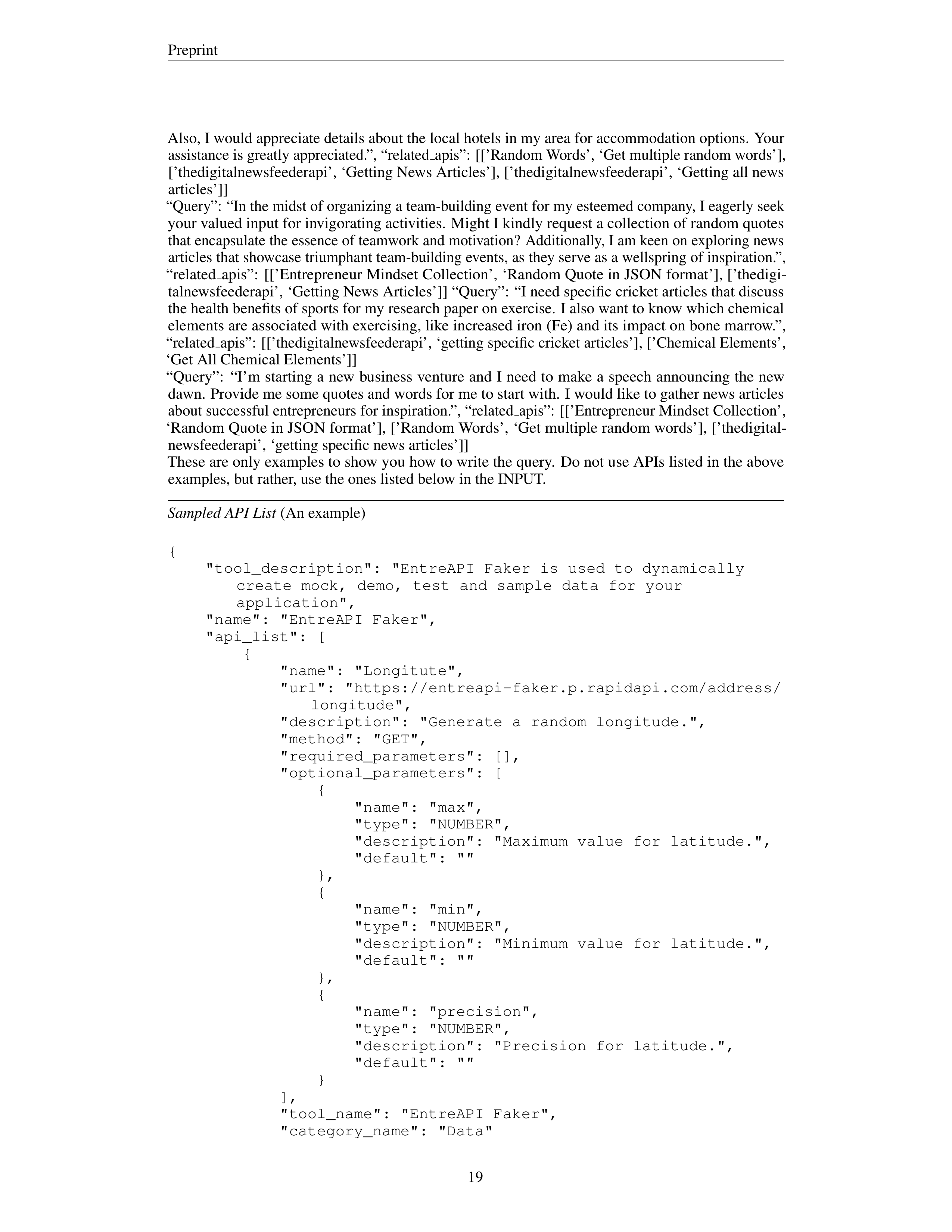 ToolLLM AI Agent for Tool Usage Automation — page 19