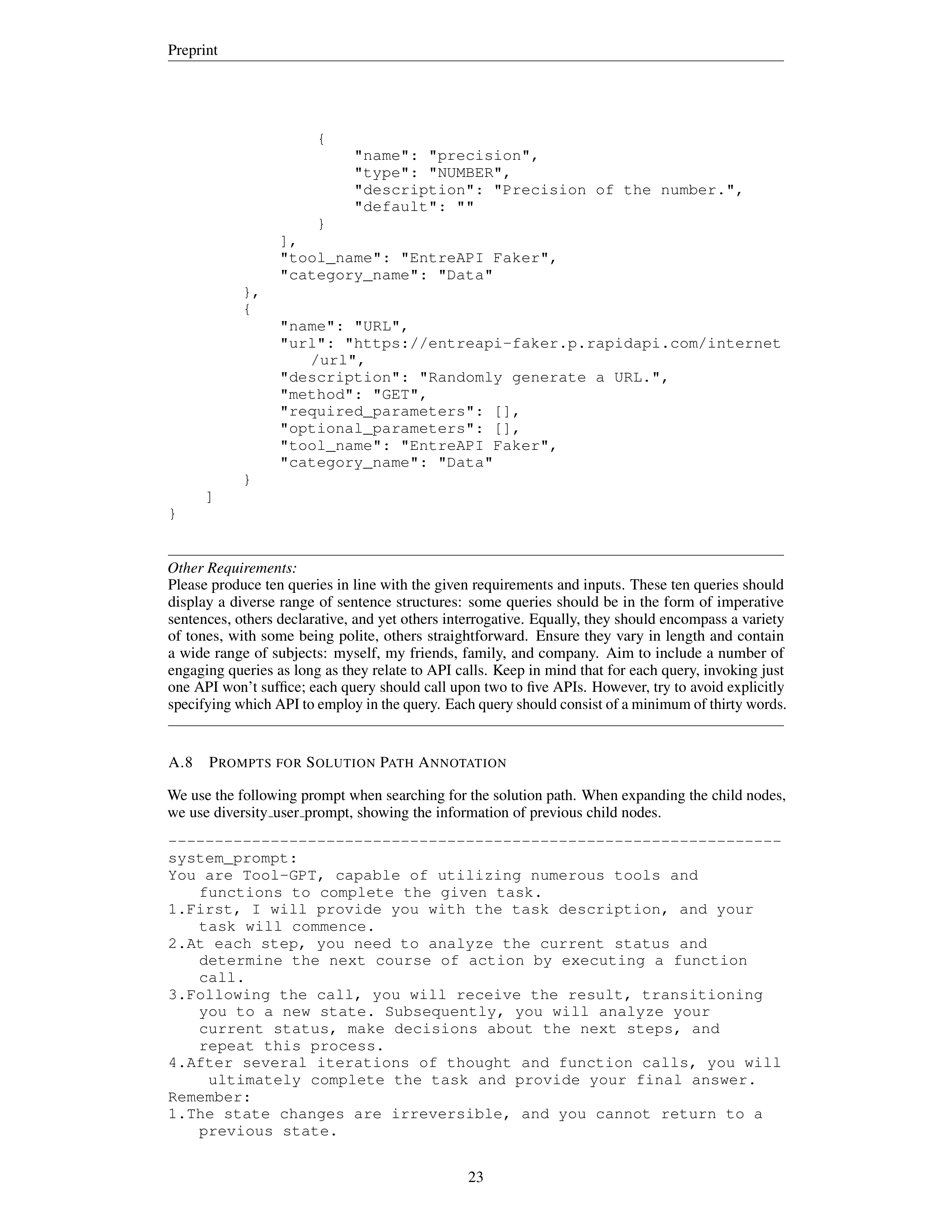 ToolLLM AI Agent for Tool Usage Automation — page 23