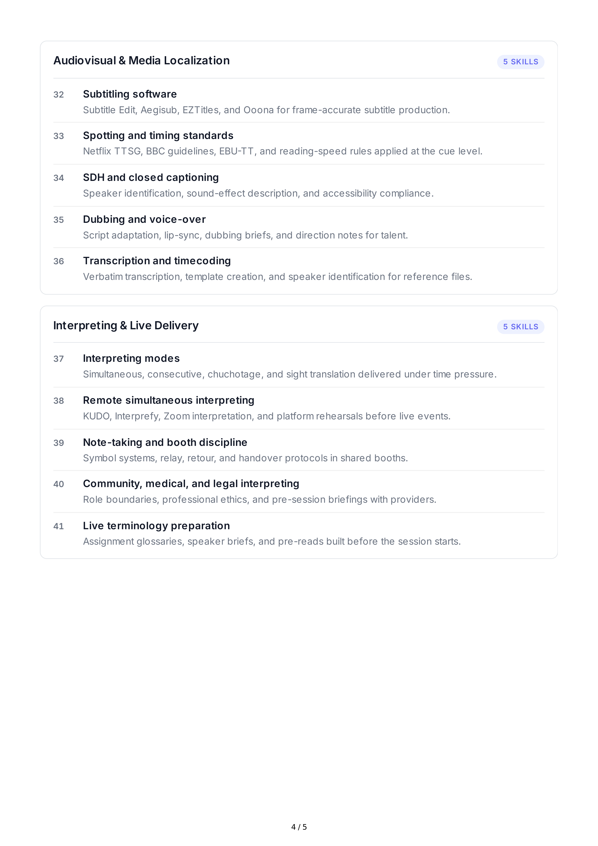 Translation Hard Skills — page 4