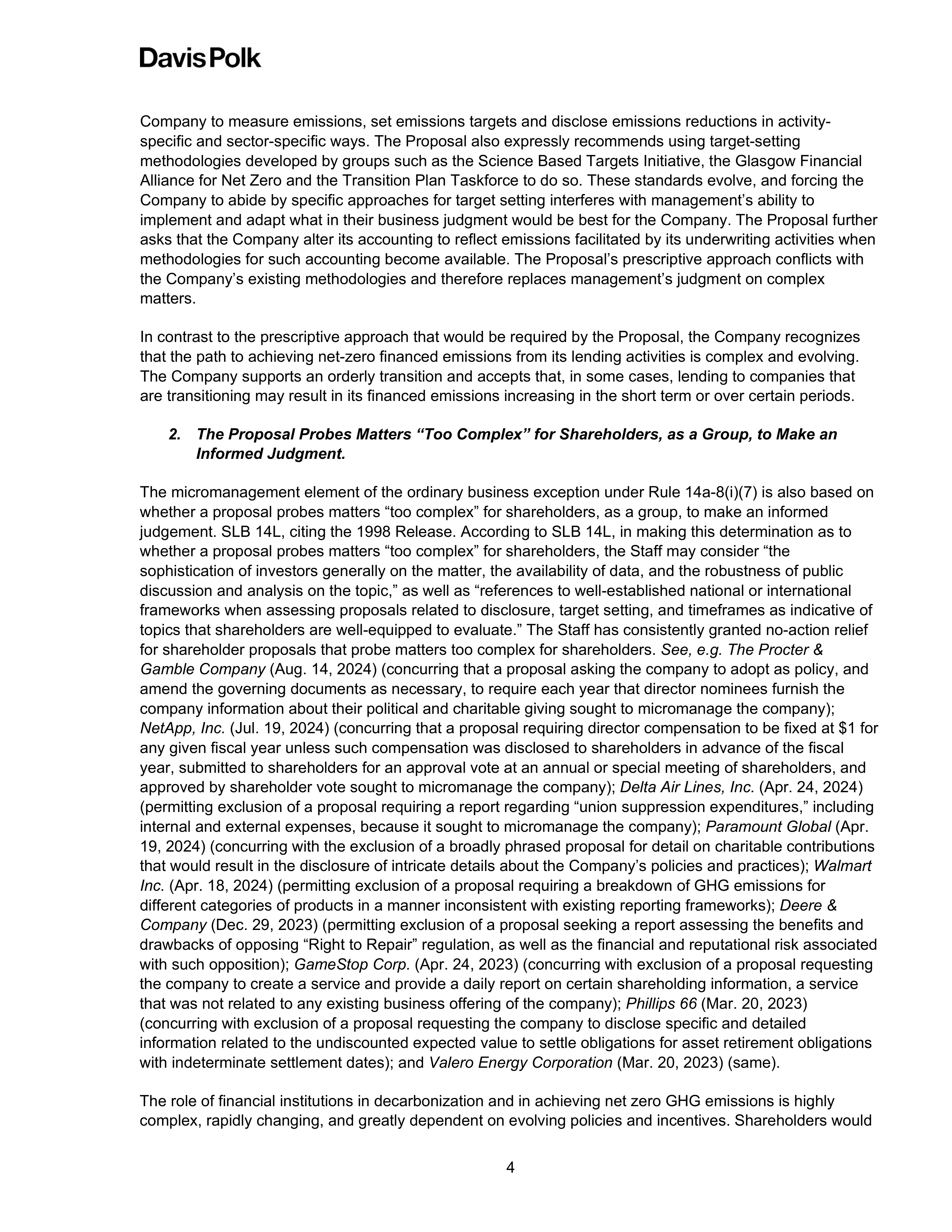Truist Financial Proposal  — page 5