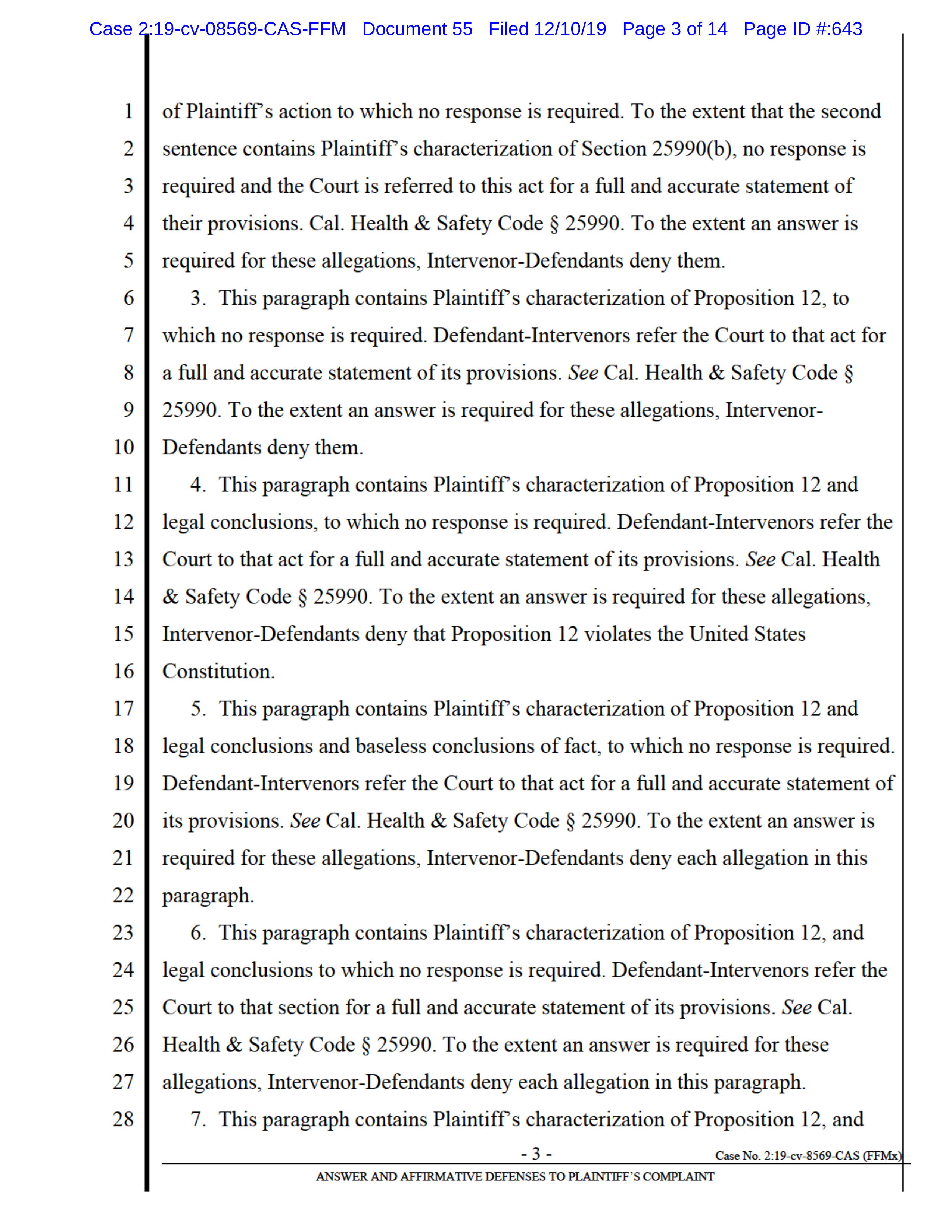 Tyson Foods Proposal  — page 104