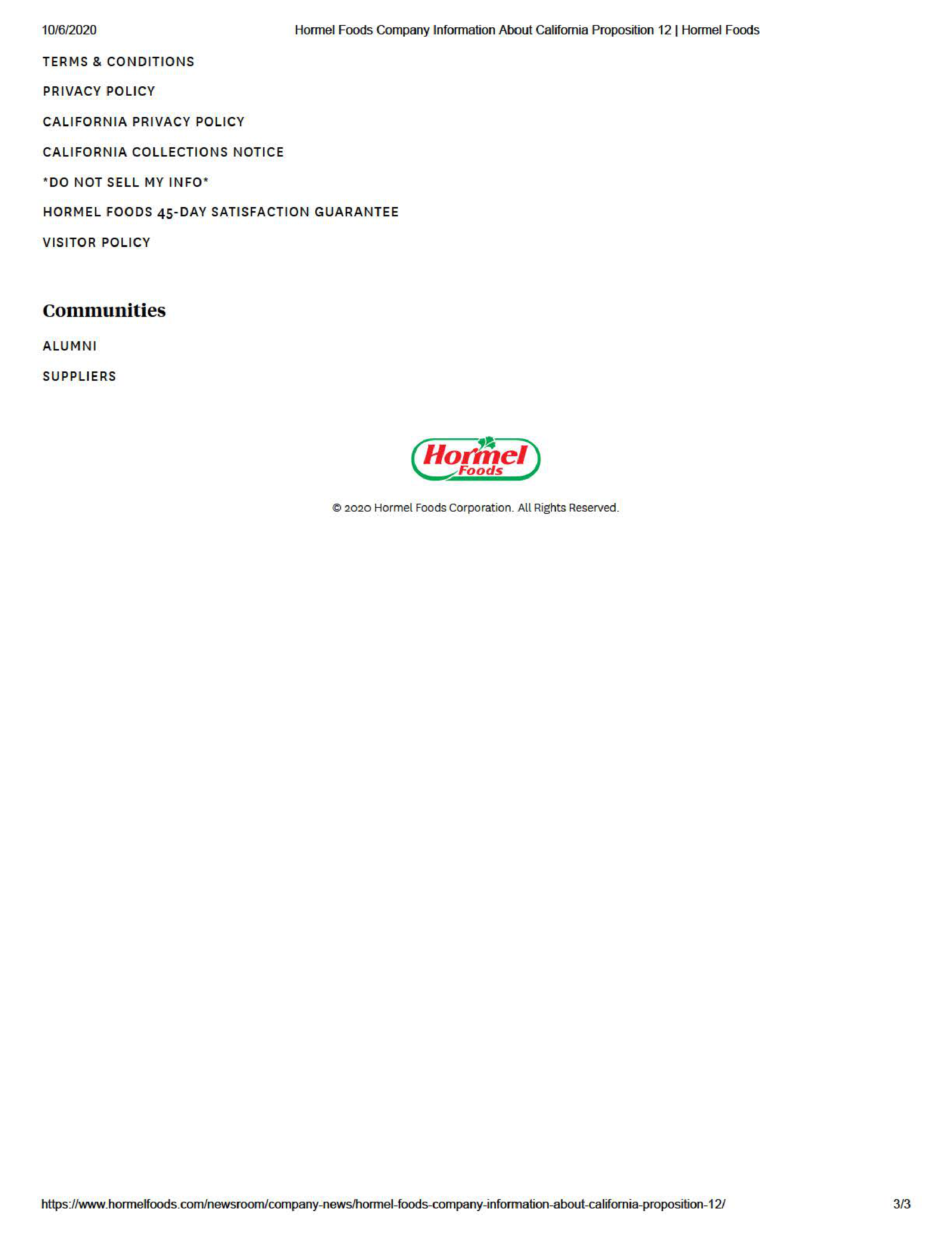 Tyson Foods Proposal  — page 55
