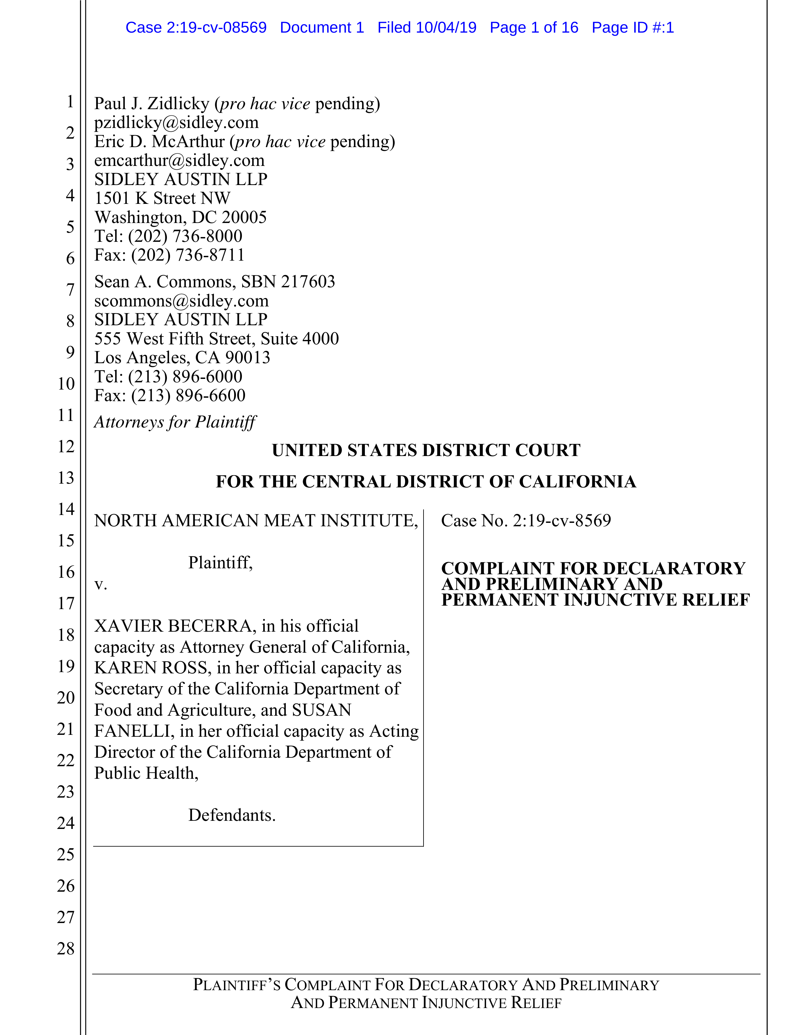 Tyson Foods Proposal  — page 64
