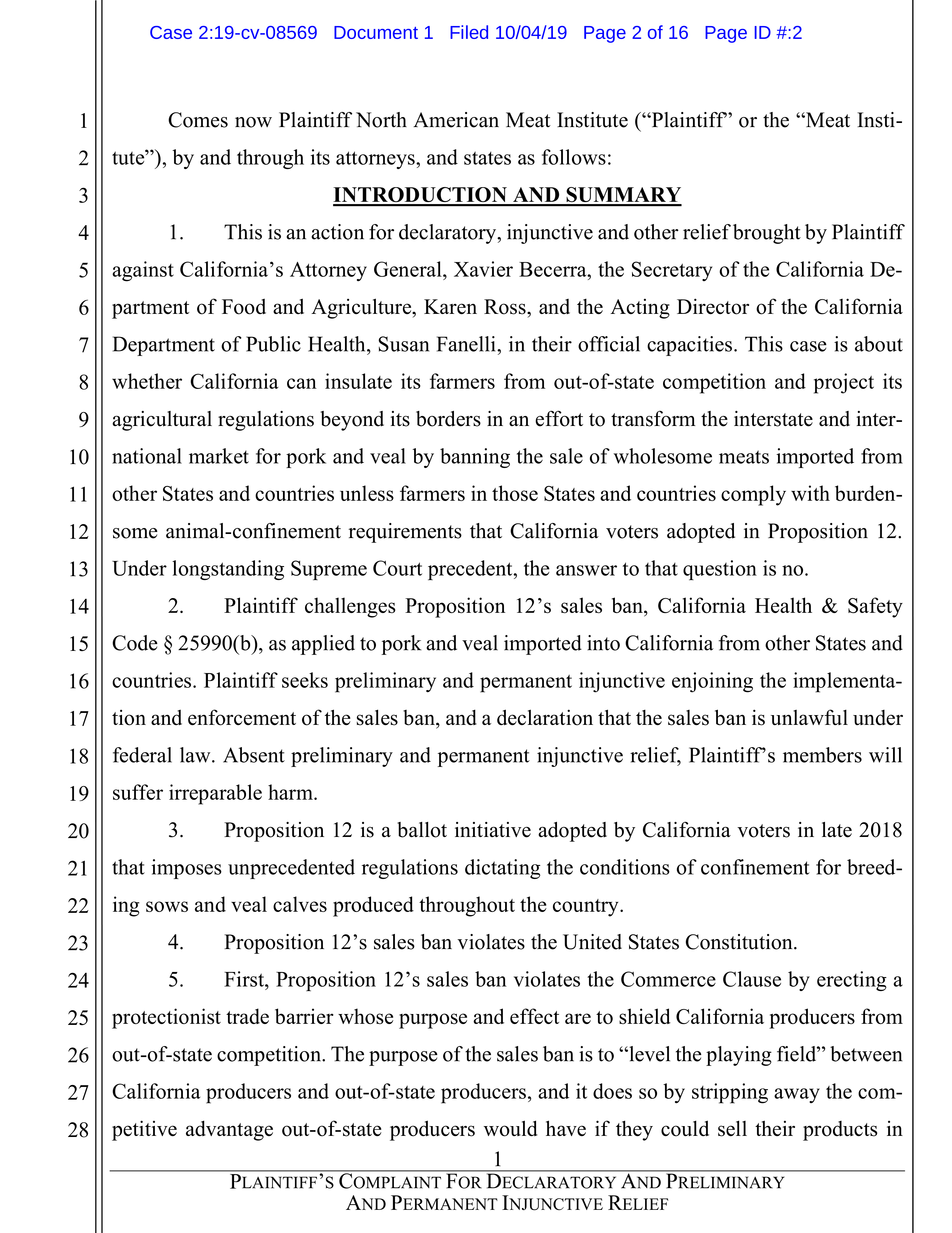 Tyson Foods Proposal  — page 65