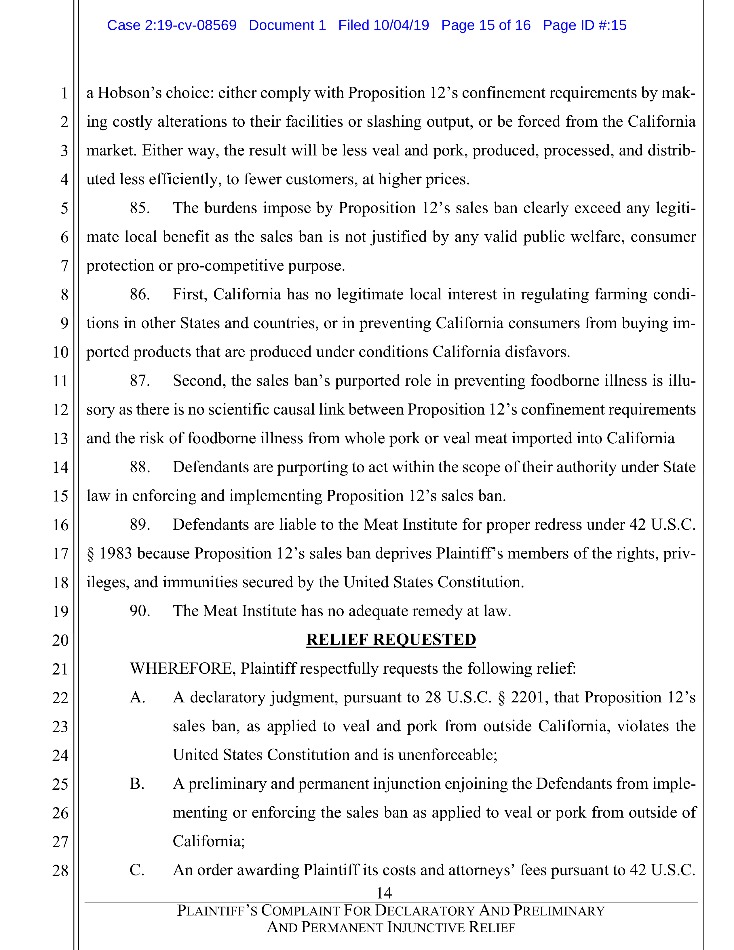 Tyson Foods Proposal  — page 78