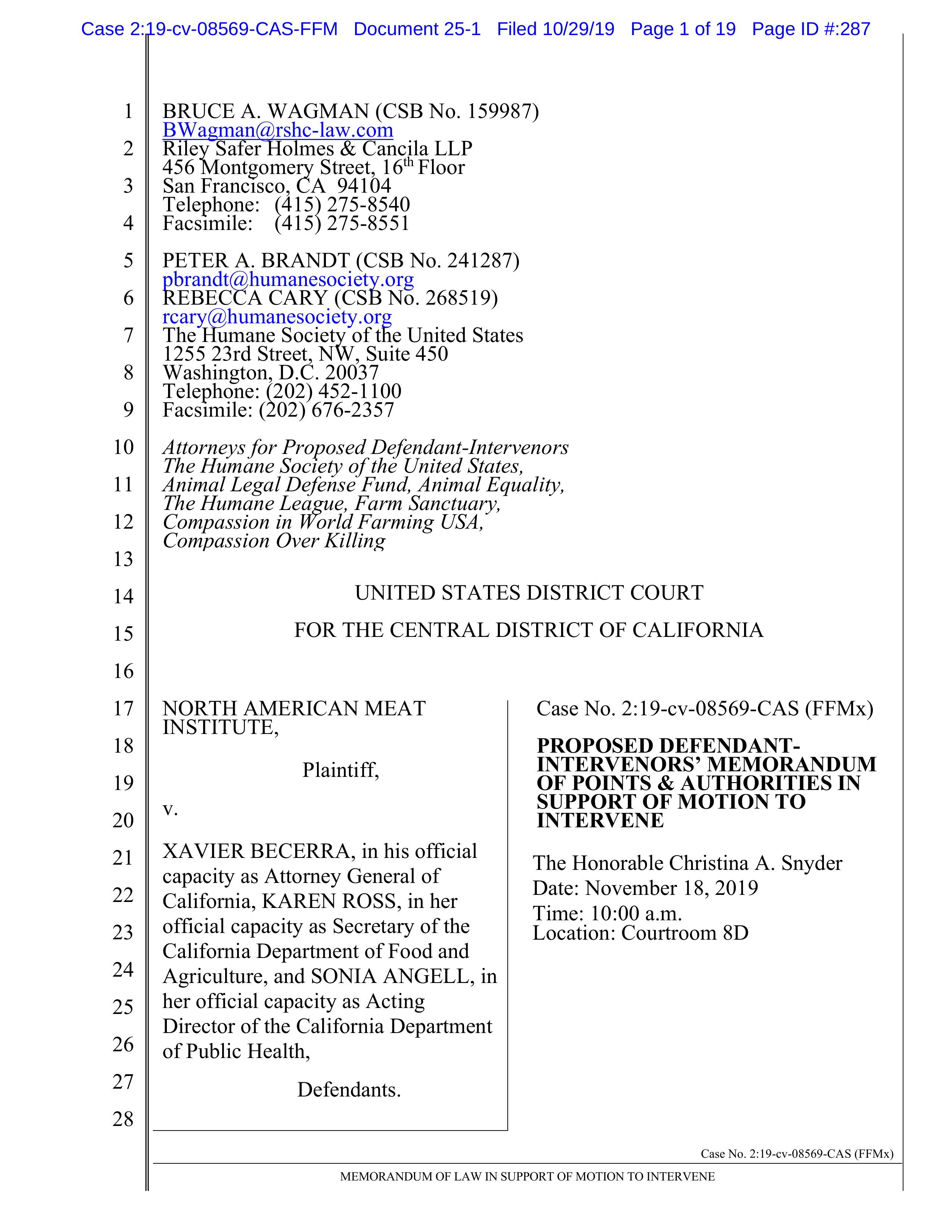Tyson Foods Proposal  — page 81