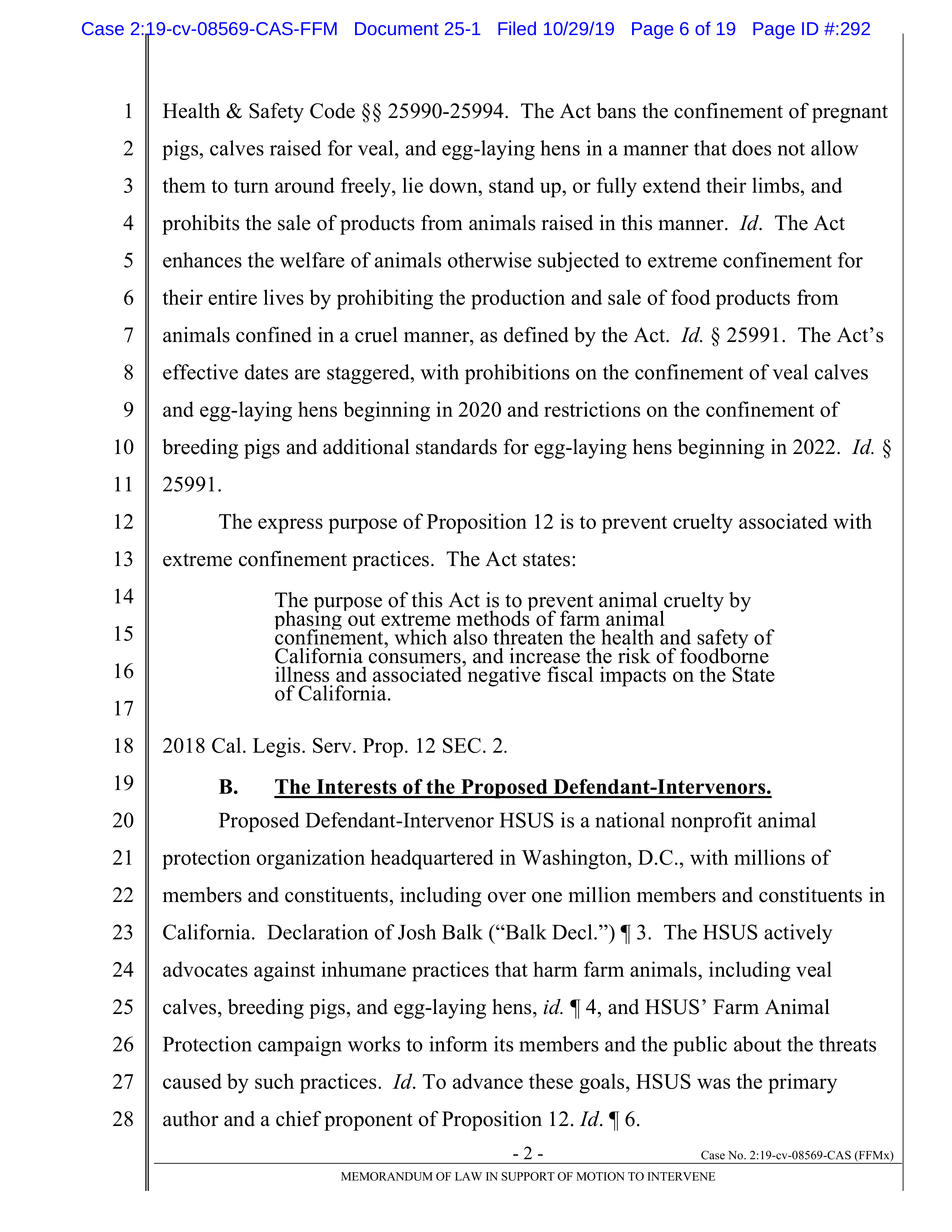Tyson Foods Proposal  — page 86