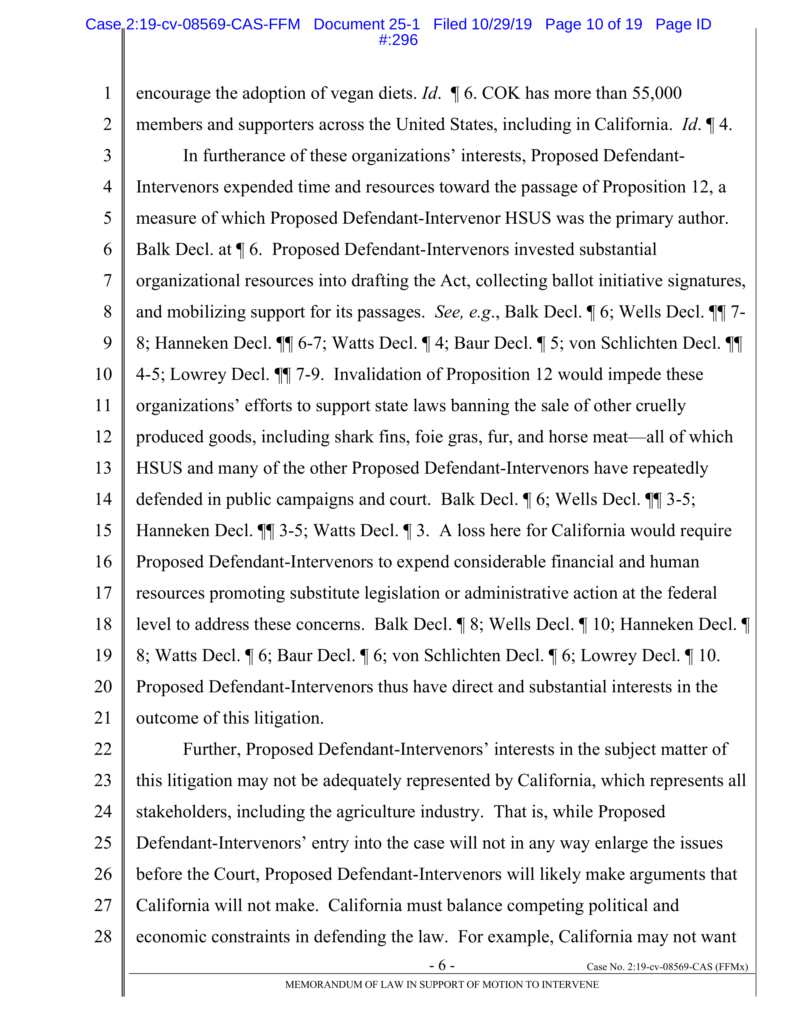 Tyson Foods Proposal  — page 90