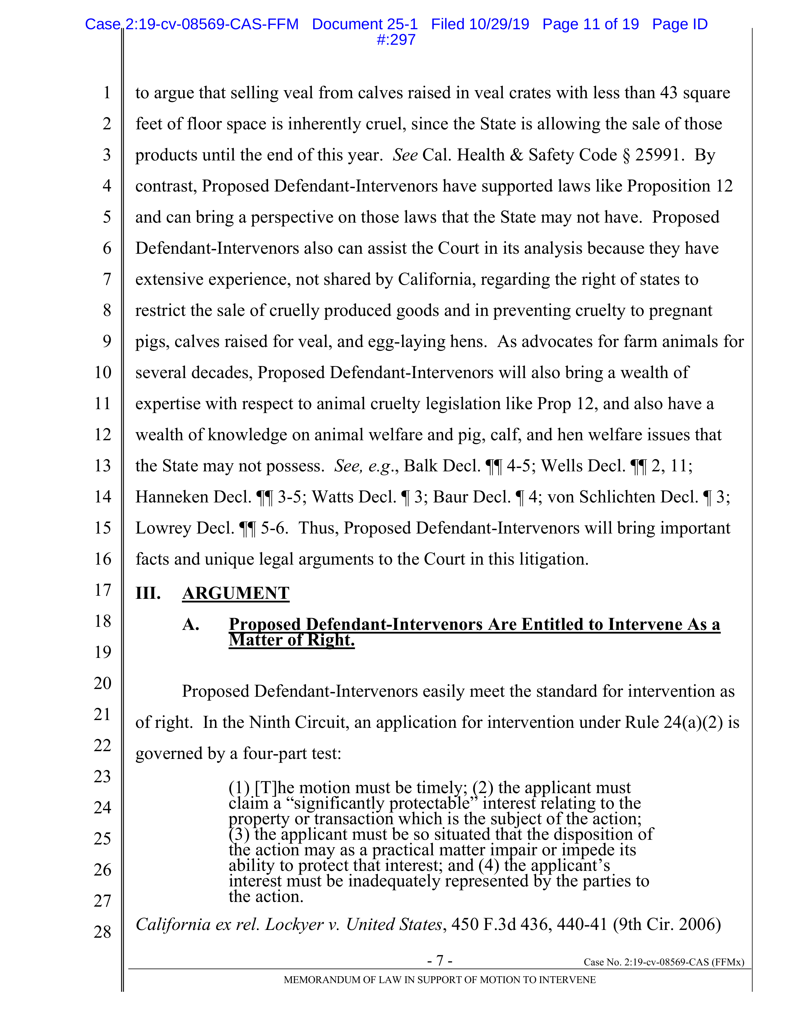 Tyson Foods Proposal  — page 91